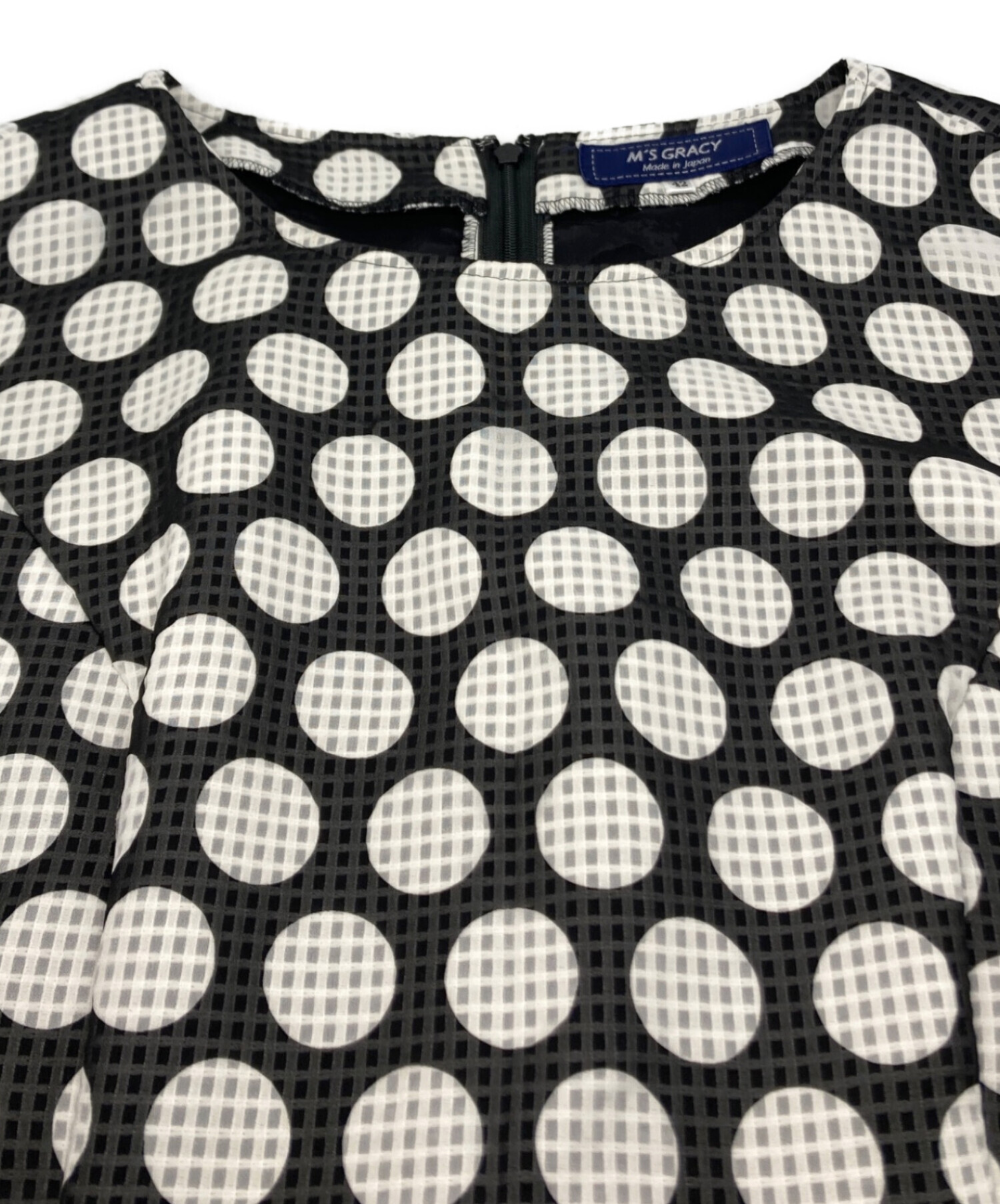 中古・古着通販】M'S GRACY (エムズグレイシー) ポルカ ドット ドレス