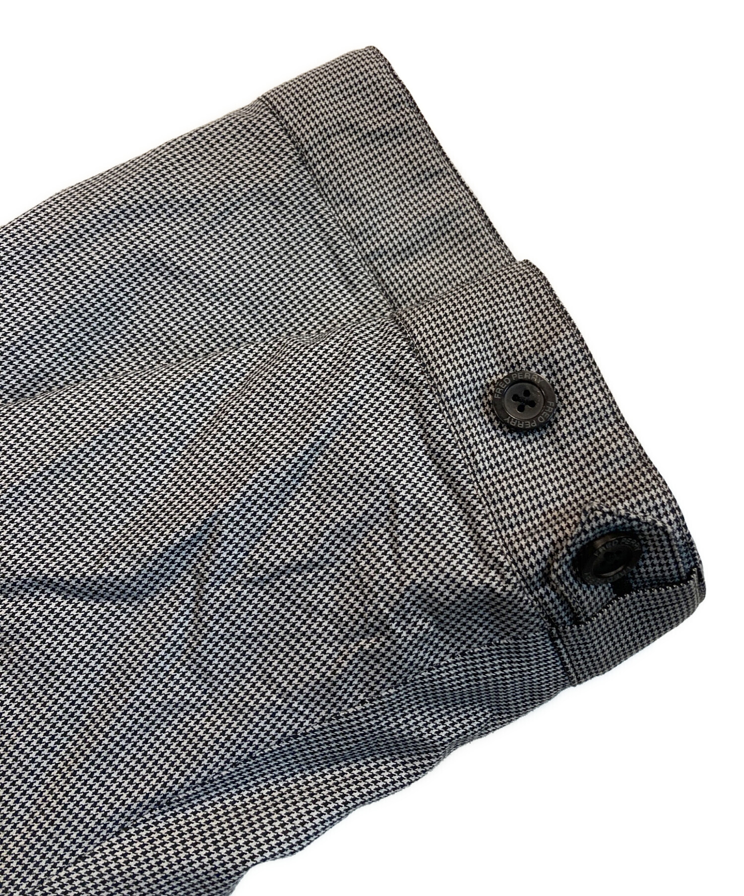 中古・古着通販】FRED PERRY (フレッドペリー) 千鳥柄モッズコート