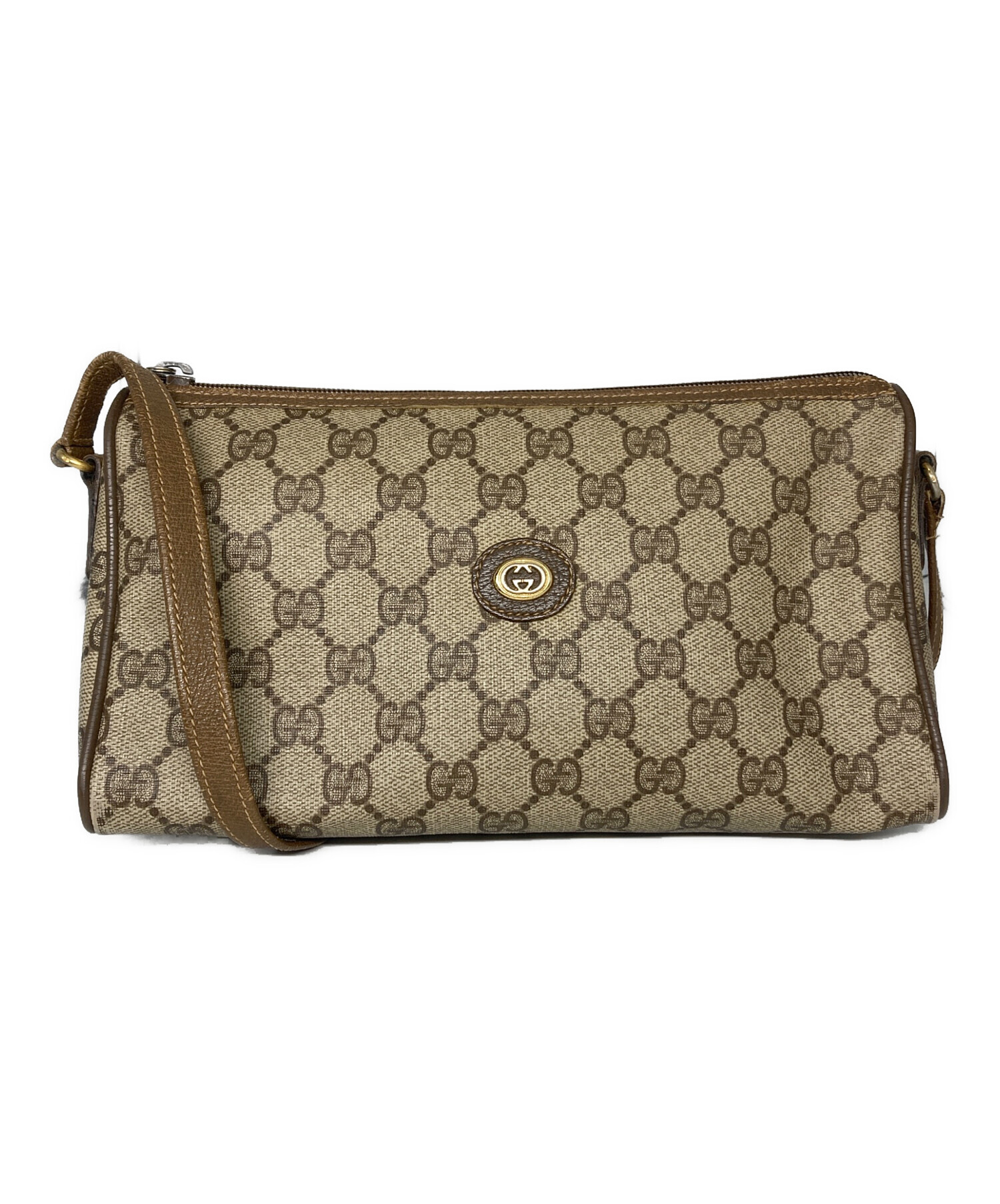 中古・古着通販】GUCCI (グッチ) GGキャンバス ショルダーバッグ