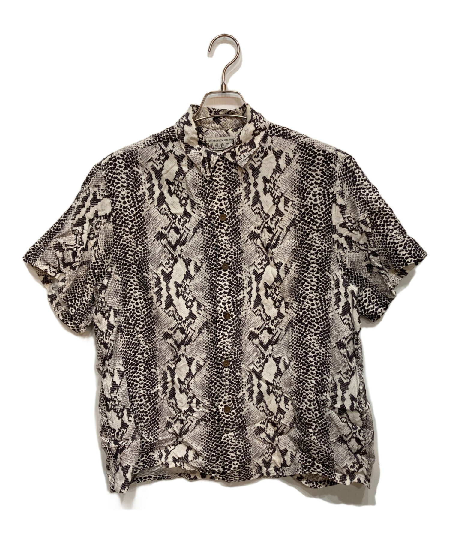 中古・古着通販】WACKO MARIA (ワコマリア) パイソン 柄シャツ