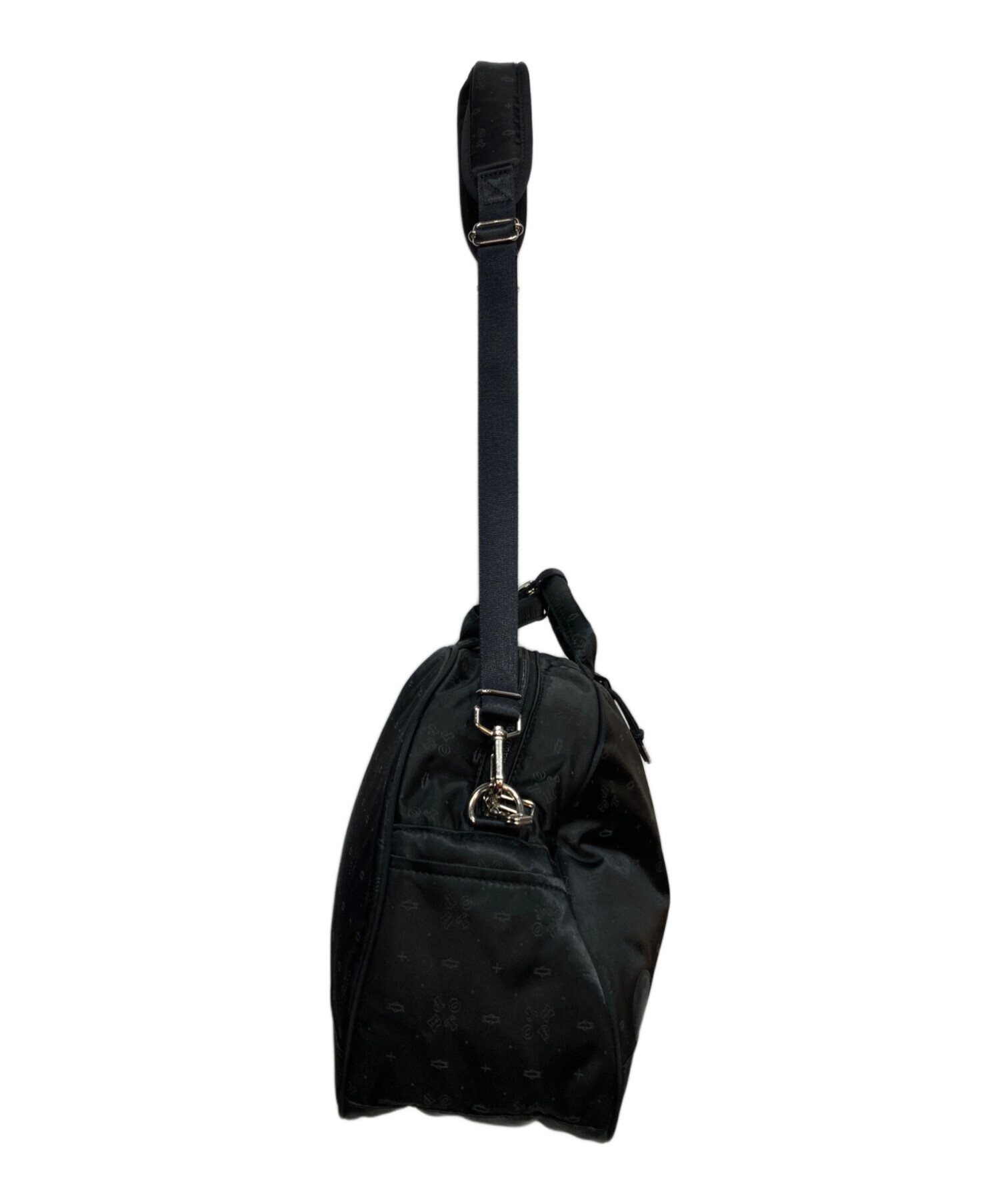 本日限定価格POTR/ MONOGRAM 2WAY BOSTON BAG 美品 POTR モノグラム 2WAYボストンバッグ 998-19804 MONOGRAM 2WAY BOSTON