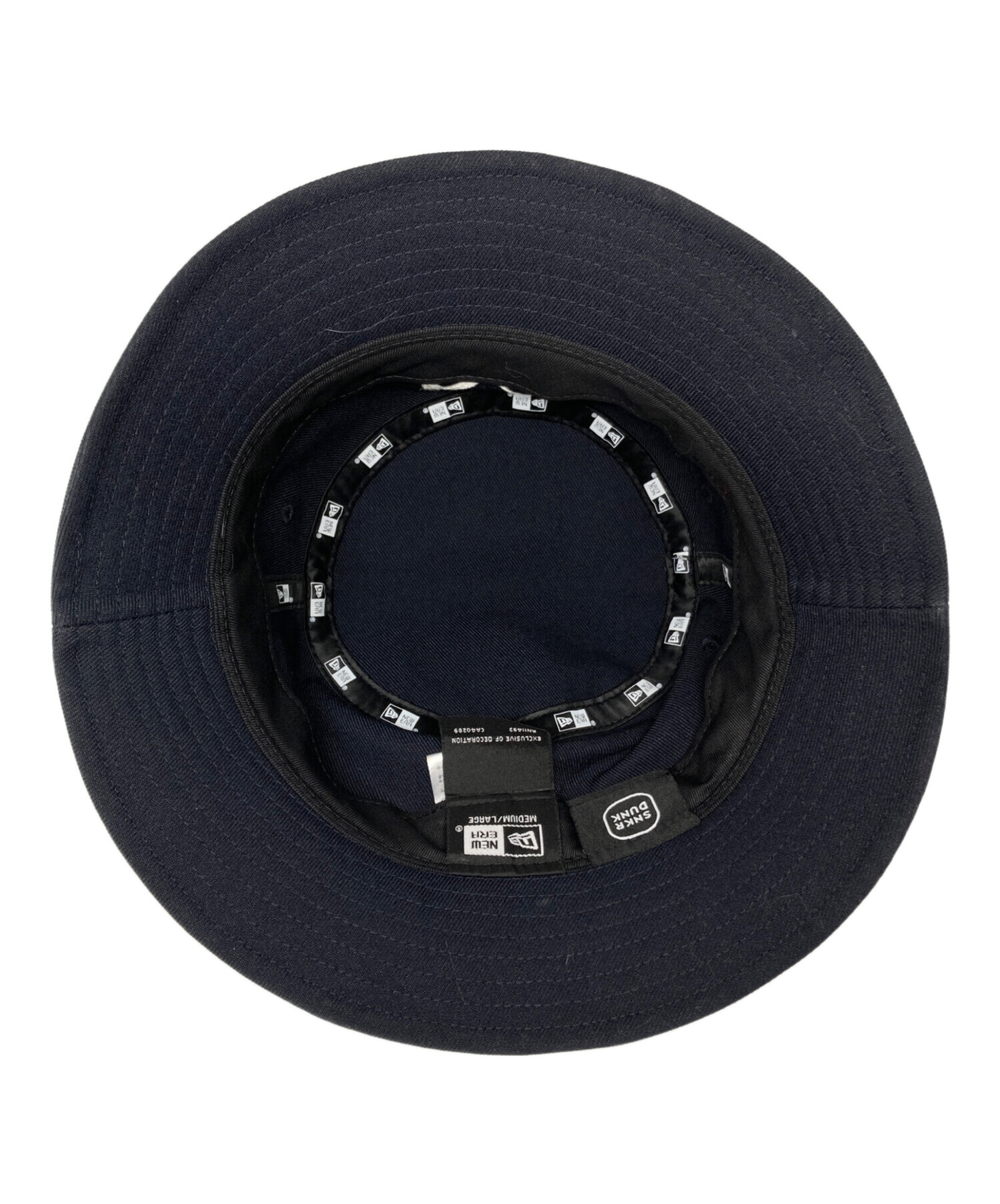 中古・古着通販】New Era (ニューエラ) ロゴ バケット ハット ネイビー