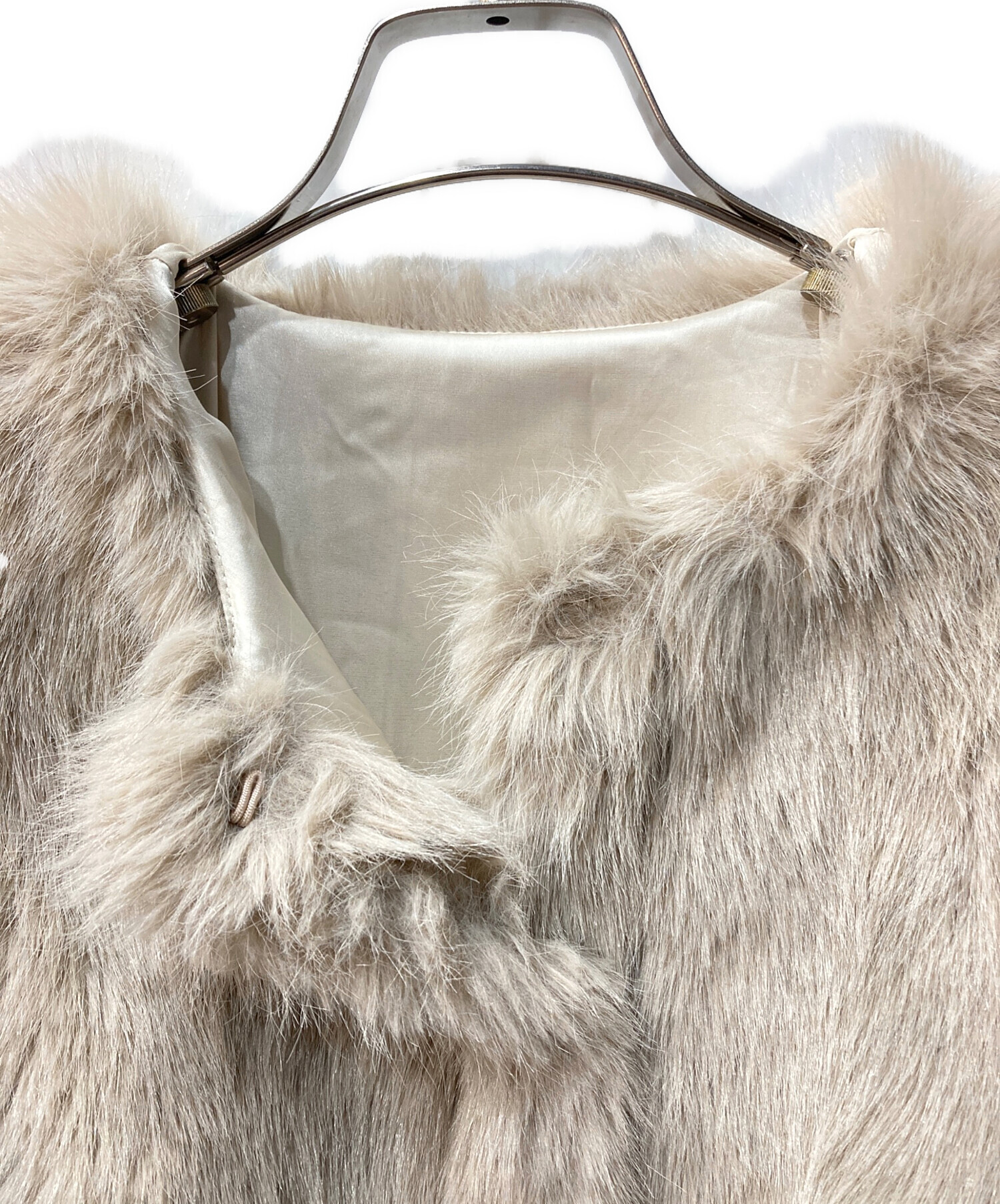 中古・古着通販】Bibiy. (ビビィ) RAMONA PEPURAMU COAT ベージュ