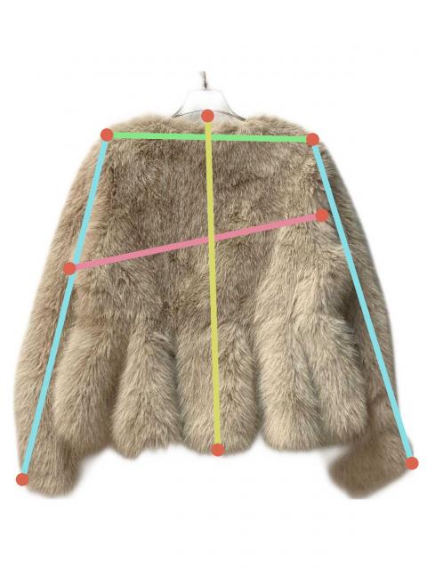 中古・古着通販】Bibiy. (ビビィ) RAMONA PEPURAMU COAT ベージュ