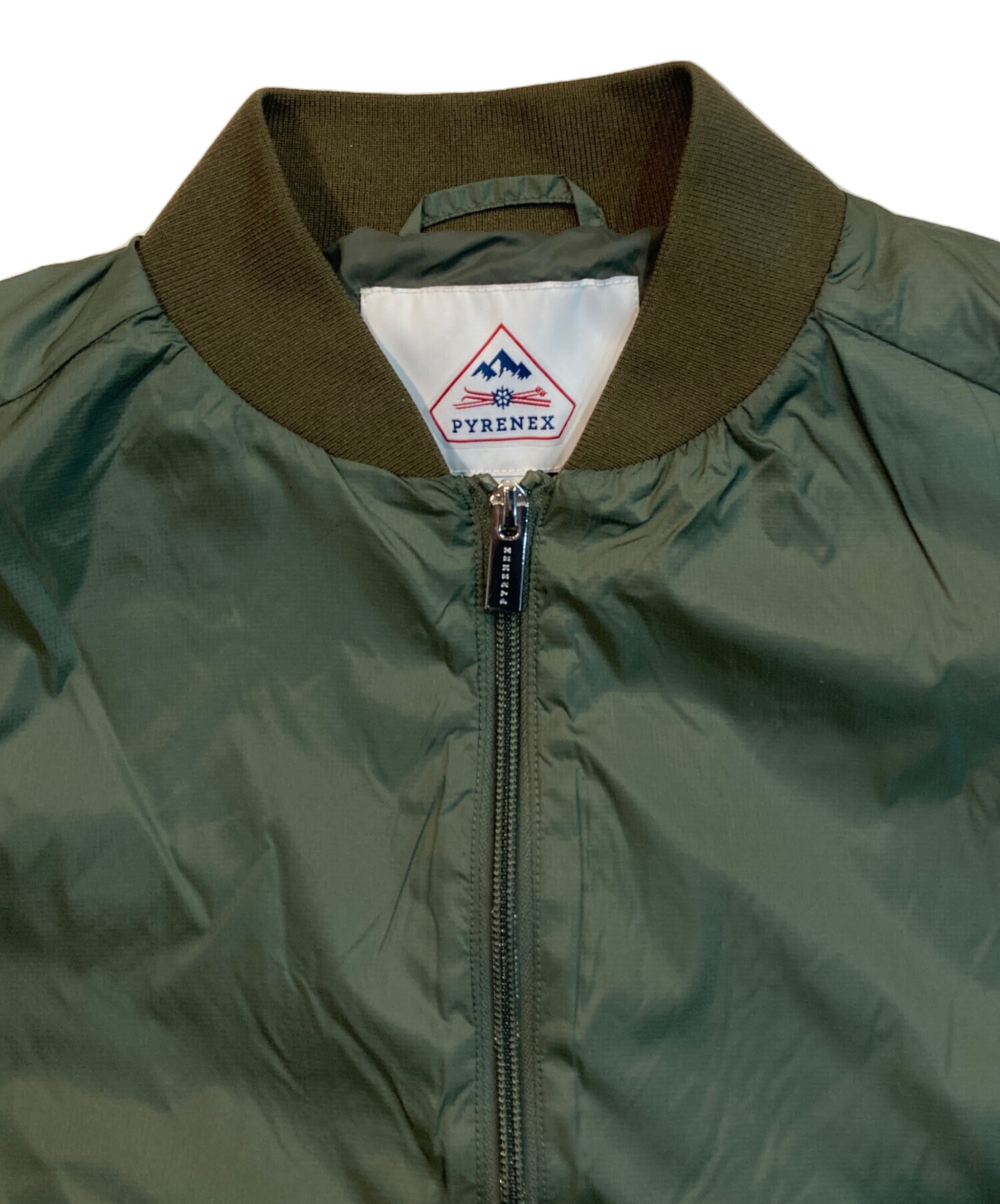 中古・古着通販】Pyrenex (ピレネックス) ナイロンジャケット オリーブ