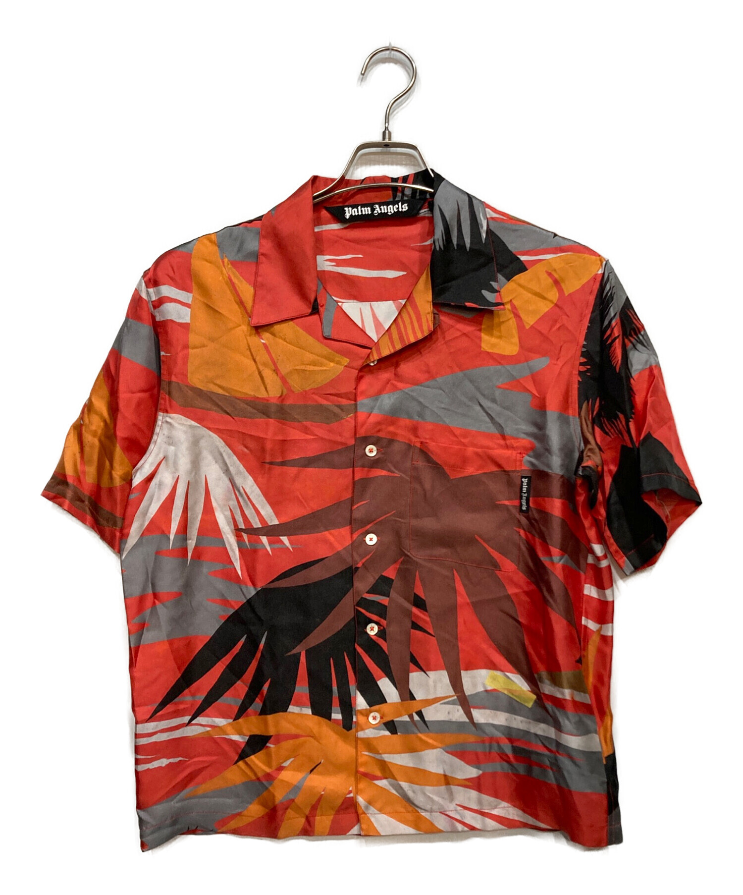 中古・古着通販】Palm Angels (パーム エンジェルス) 総柄半袖シャツ 