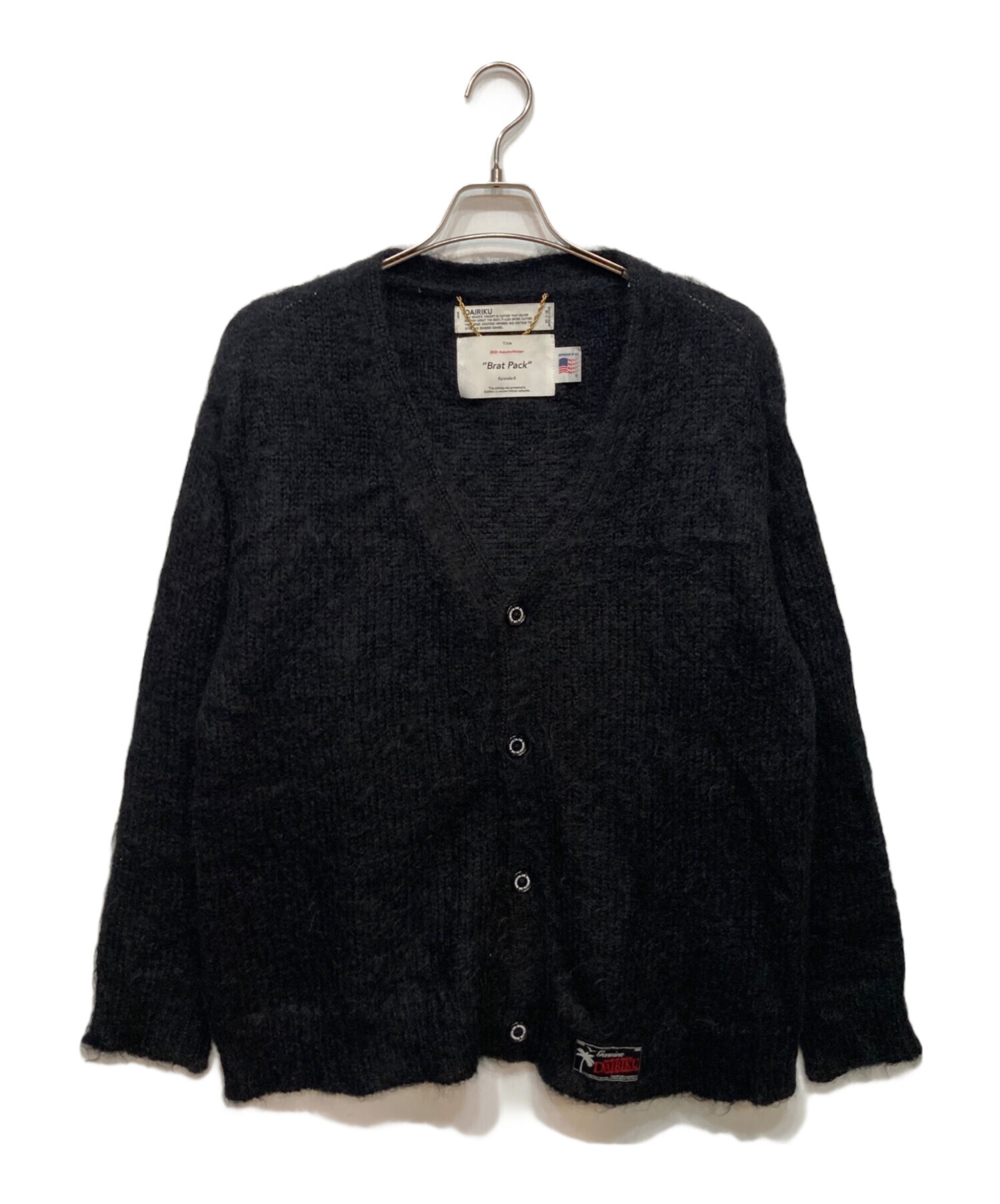 トップス Molly Mohair cardigan / DAIRIKU 中古・古着通販】DAIRIKU (ダイリク) Molly Mohair Knit Cardigan