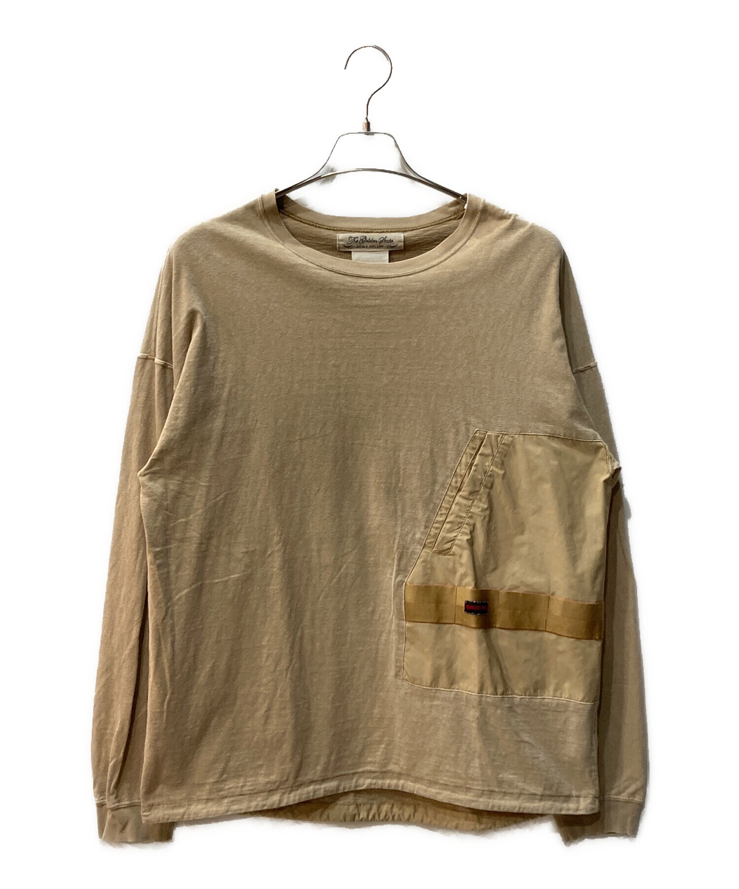 REMI RELIEF レミレリーフ Tシャツ・カットソー F ベージュ 【古着】【中古】 REMI RELIEF - REMI RELIEF レミレリーフ Tシャツ・カットソー F
