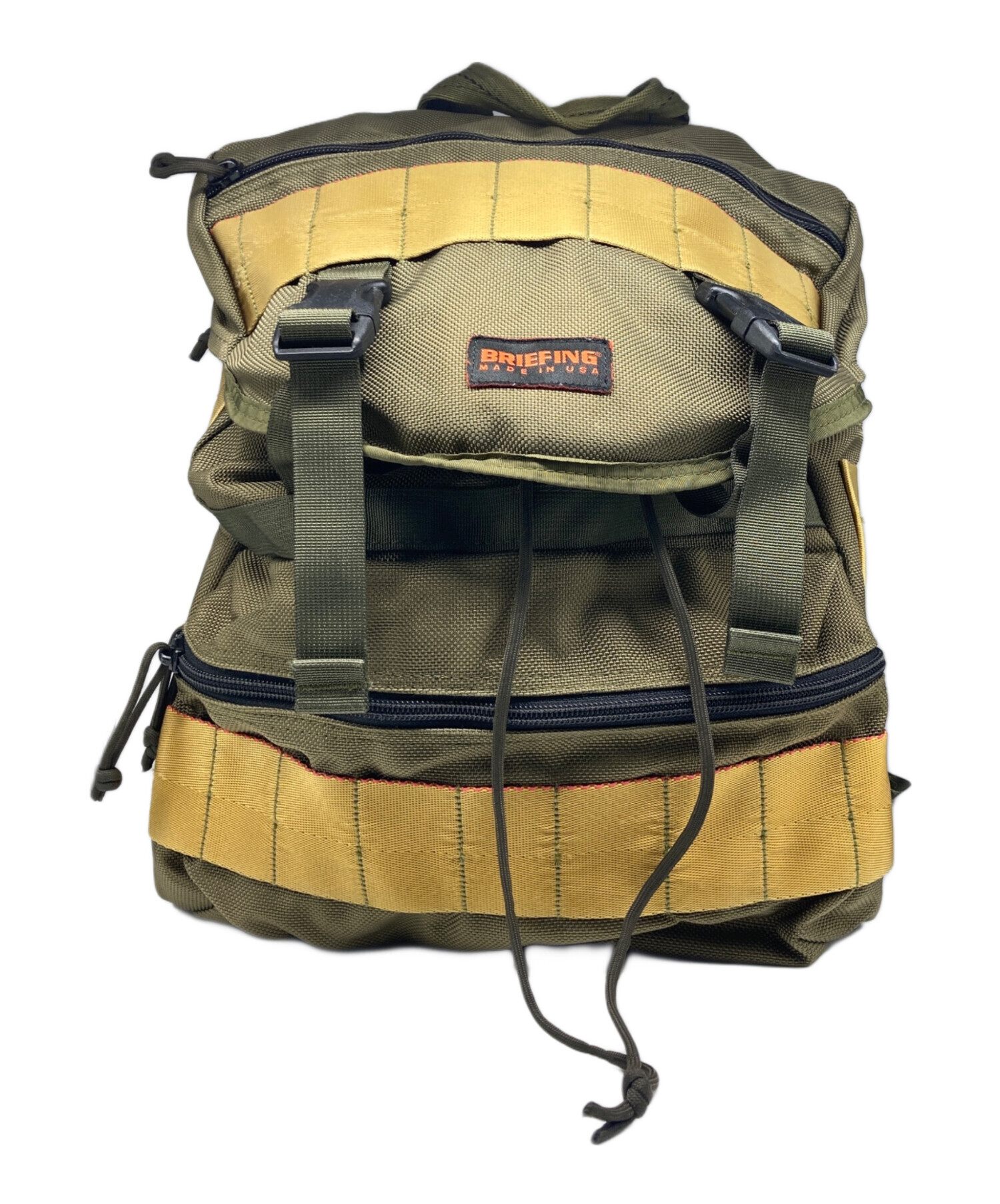 中古・古着通販】BRIEFING (ブリーフィング) SIMPLE FLAP オリーブ