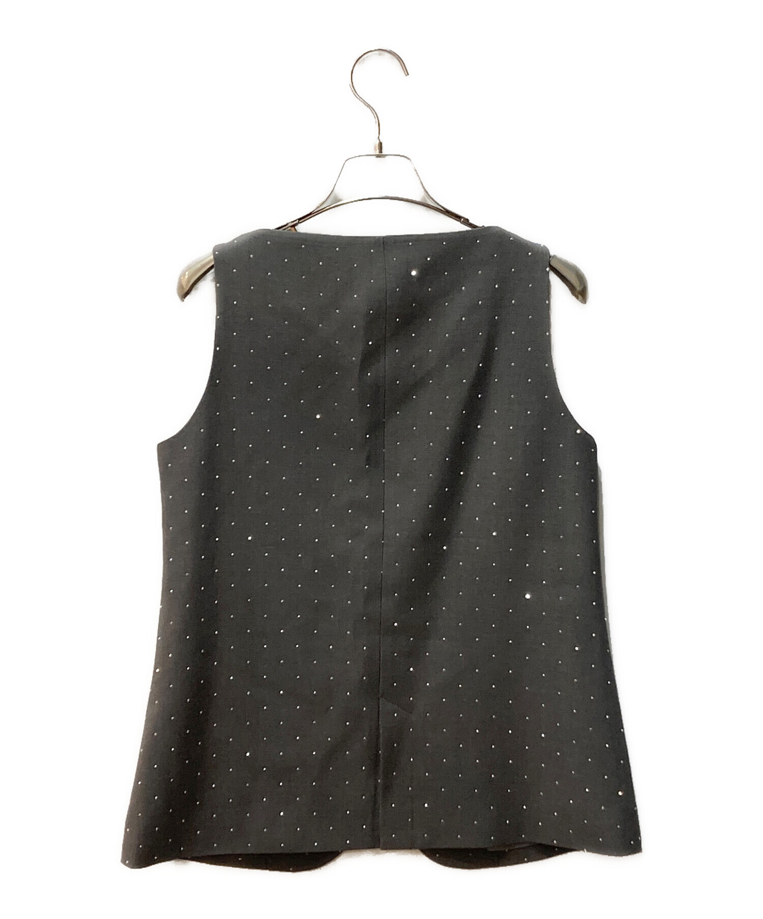 中古・古着通販】Bibiy. (ビビィ) JEWEL VEST グレー サイズ:FREE 未