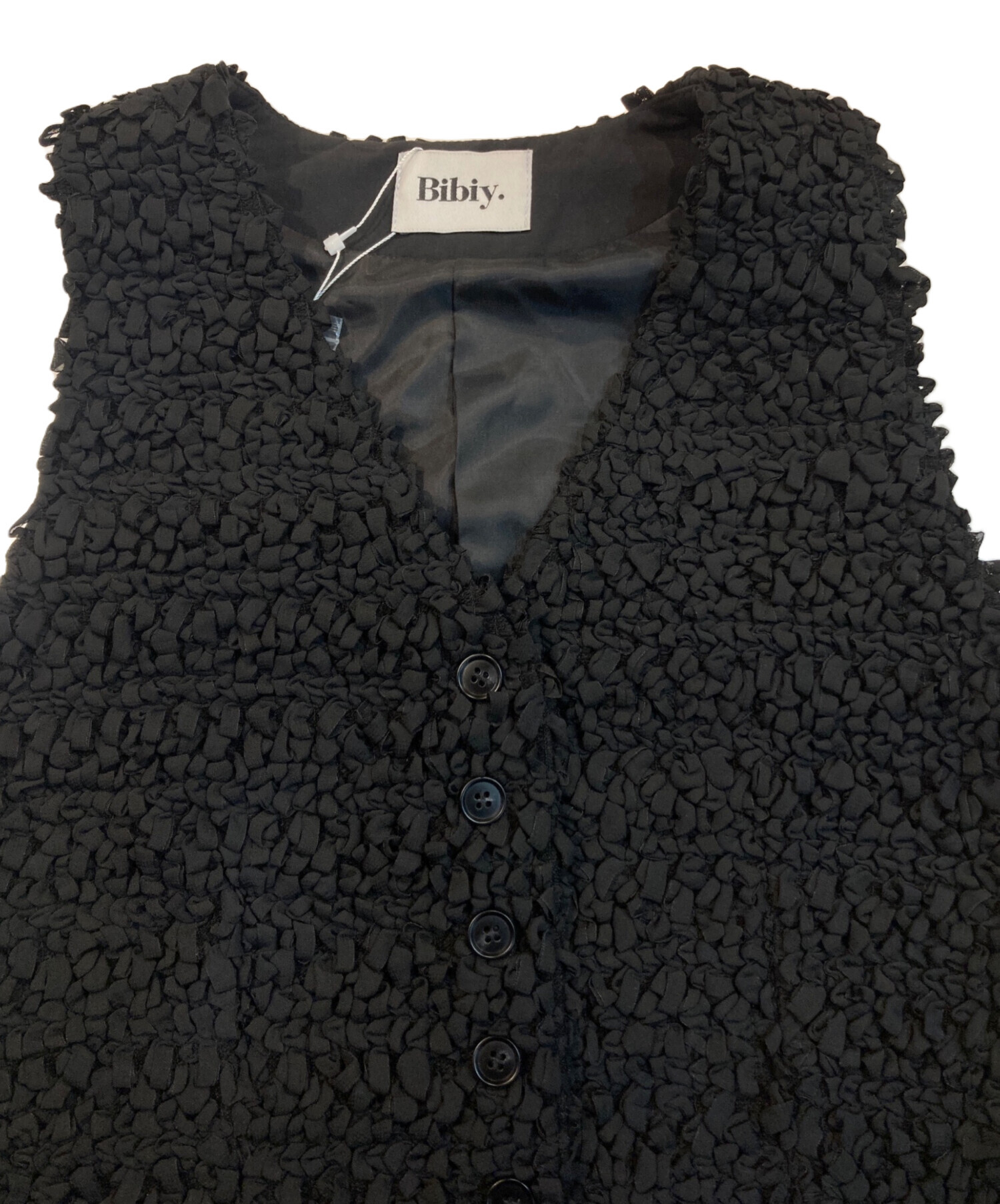 中古・古着通販】Bibiy. (ビビィ) MERLINA VEST ブラック サイズ:FREE