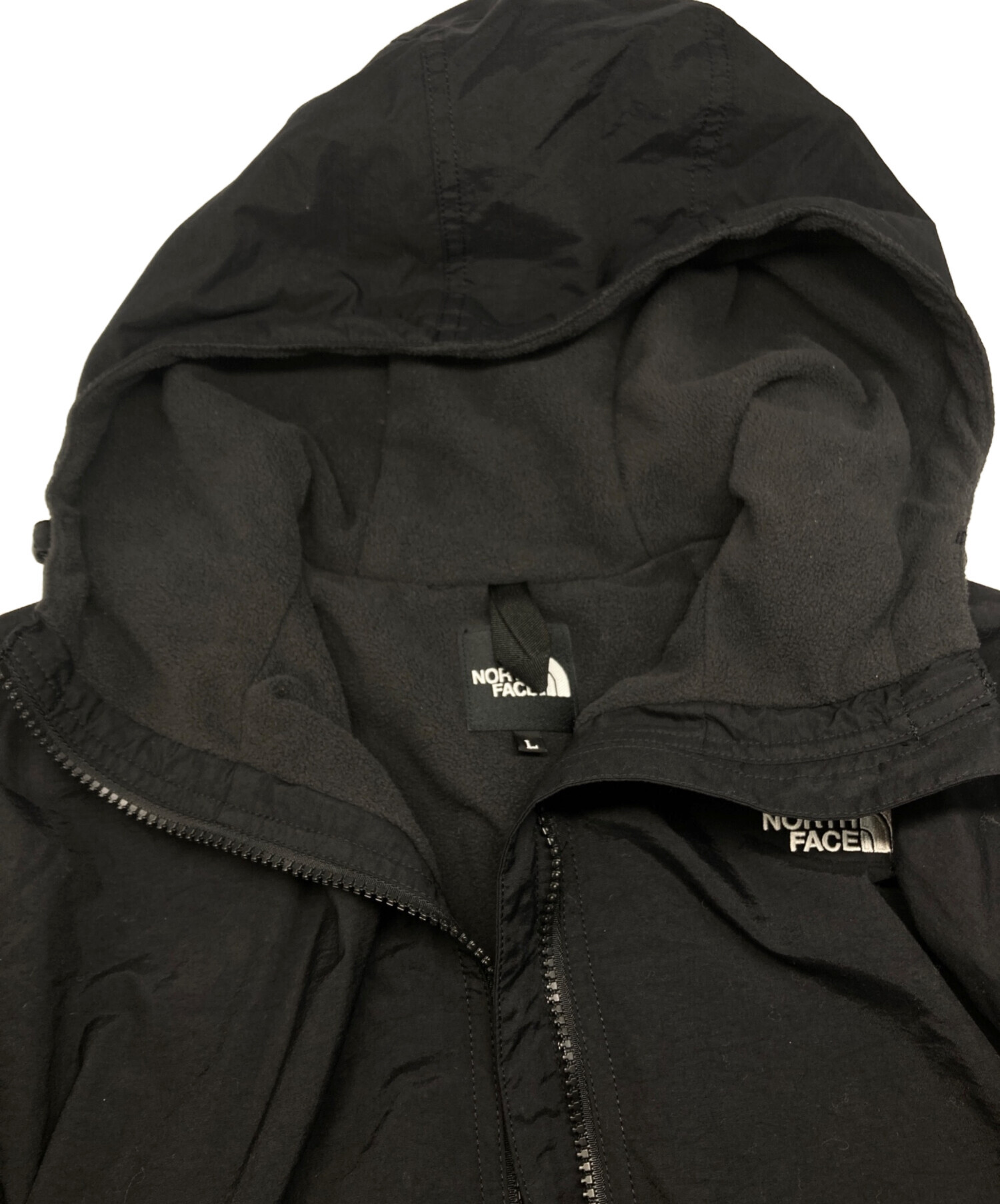 中古　ノースフェイス　ノマドジャケット　150 ブラック THE NORTH FACE - THE NORTH FACE コンパクトノマドジャケットの通販