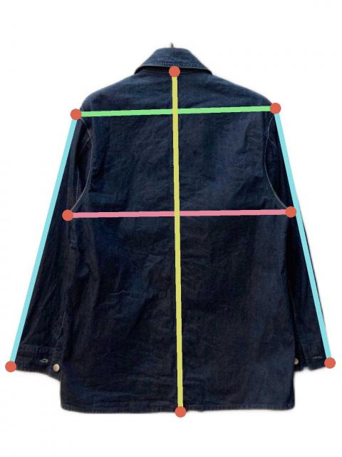 AURALEE / オーラリー | HARD TWIST LIGHT DENIM SHIRT デニムシャツ | 1 | インディゴ | レディース ゆったりとしたシルエットのAURALEE(オーラリー)のデニムシャツ