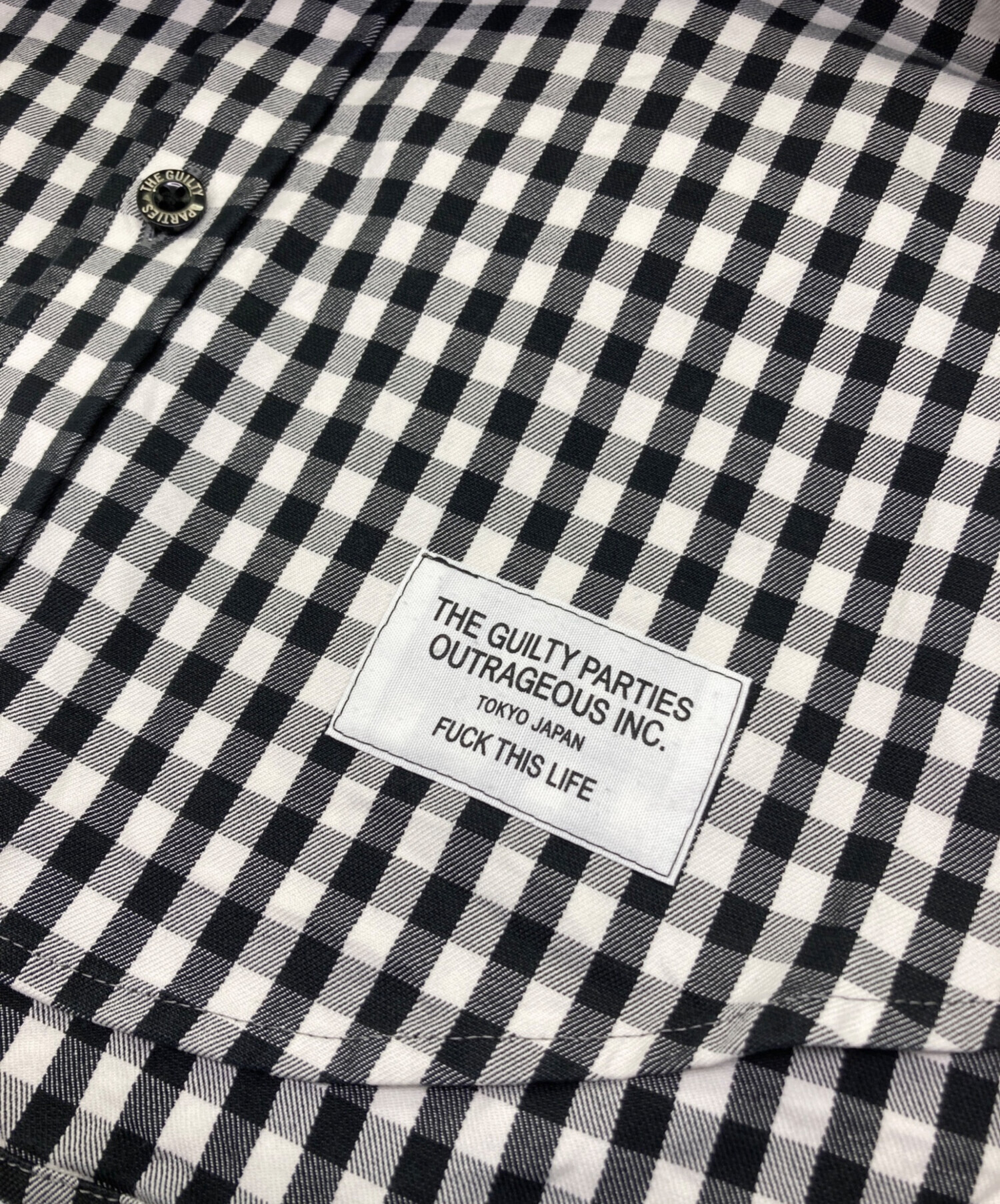 中古・古着通販】WACKO MARIA (ワコマリア) ギンガムチェックシャツ