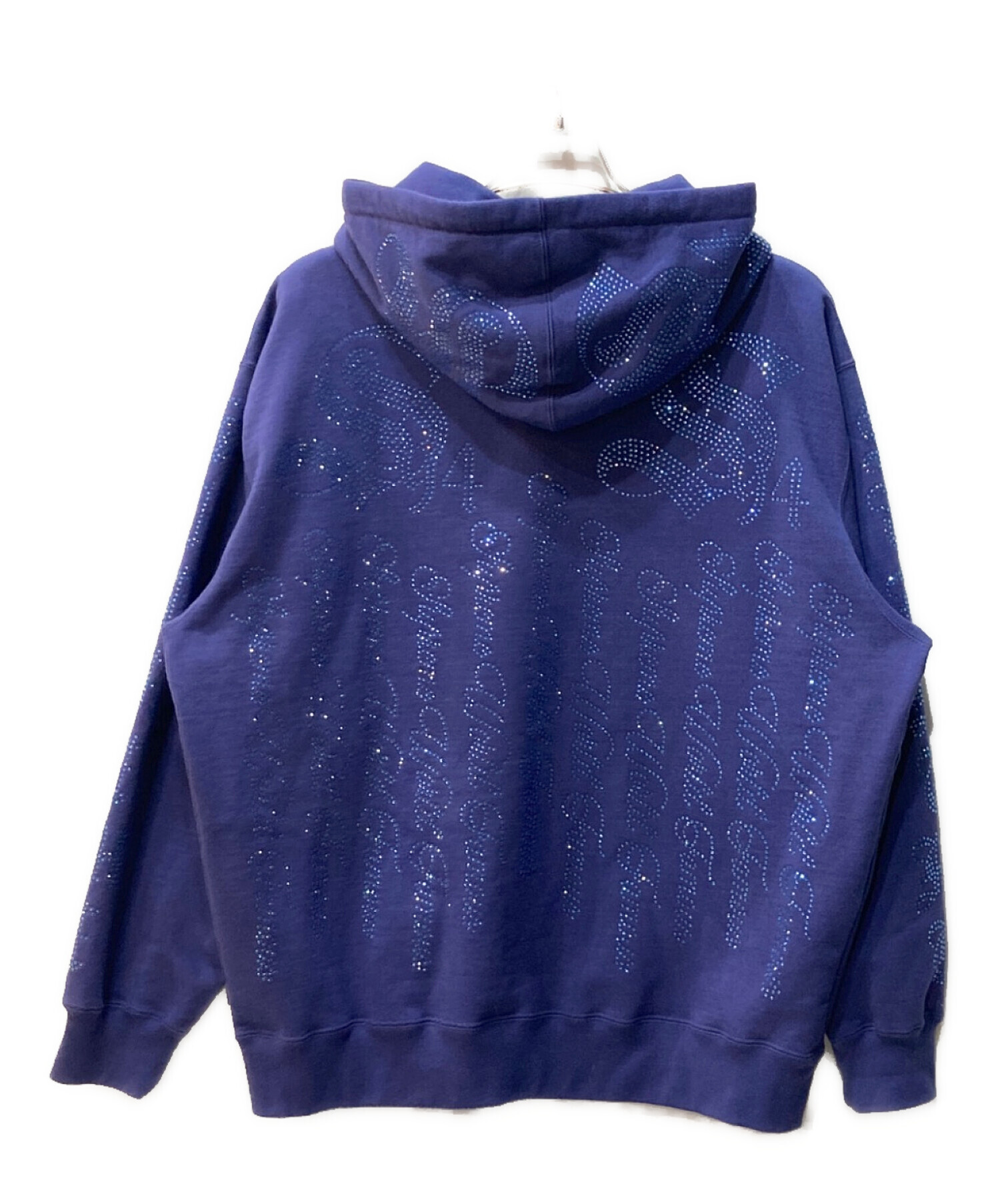 中古・古着通販】SUPREME (シュプリーム) Rhinestone Zip Up Hooded