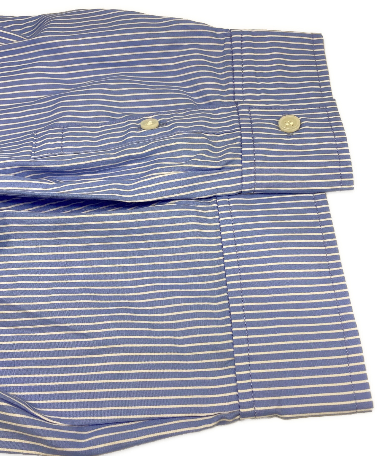 中古・古着通販】CLANE (クラネ) SHIRT DETAIL SHORT PANTS ブルー 未