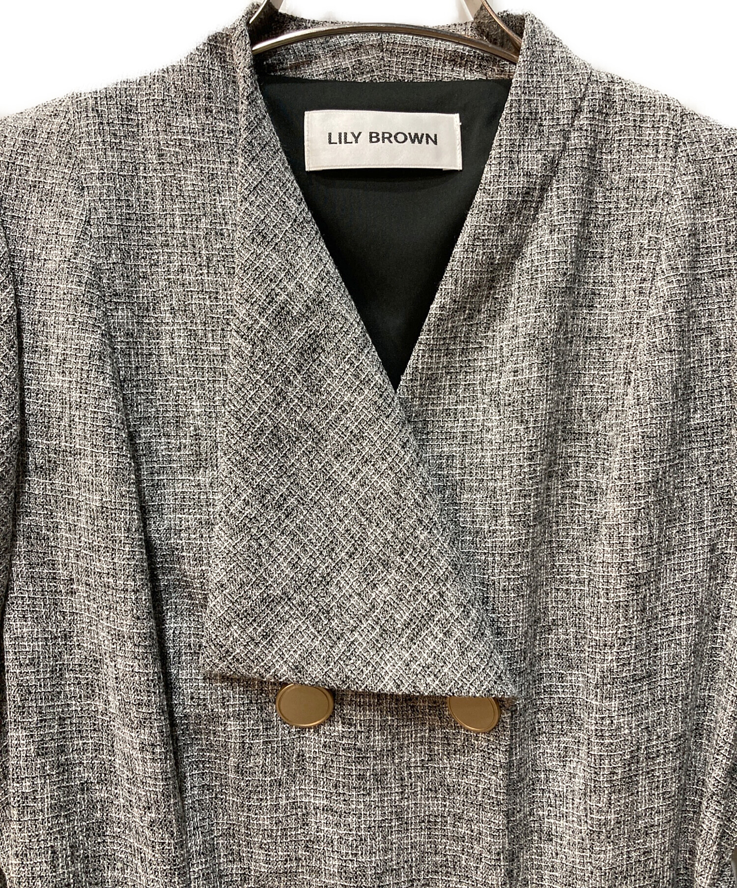 中古・古着通販】Lily Brown (リリーブラウン) ダブルトレンチ