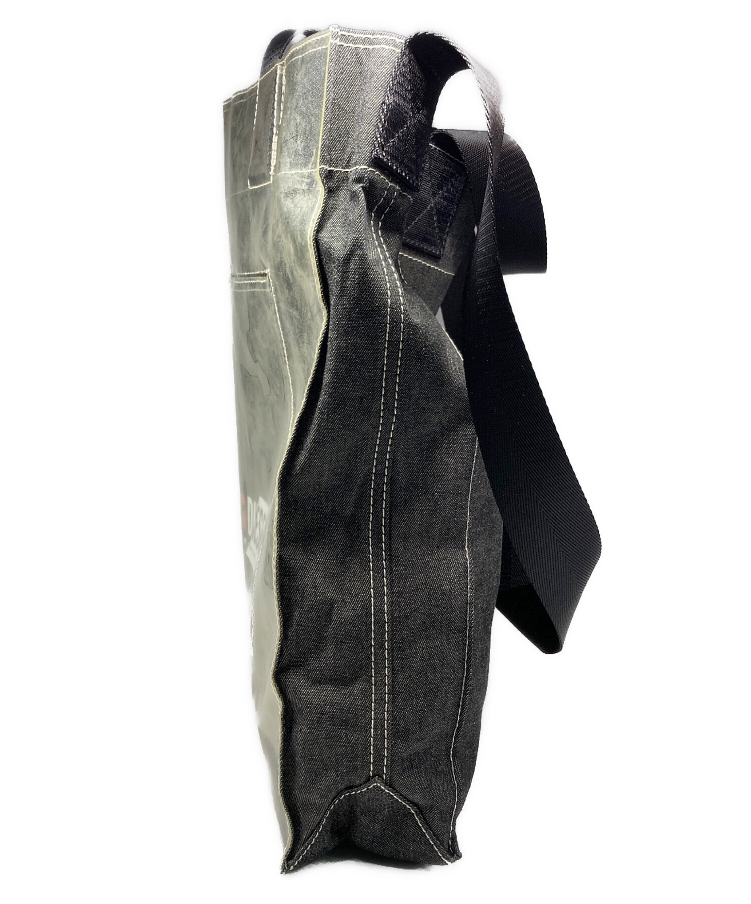 中古・古着通販】DIESEL (ディーゼル) 2WAY PVC トートバッグ グレー