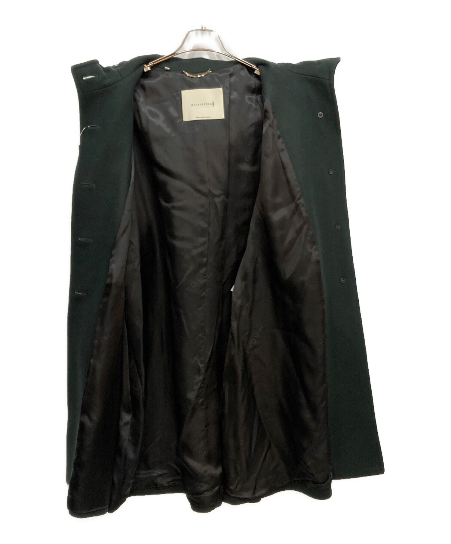 新品タグ付き MACKINTOSH NEW HUMBIE HOOD 黒 6 MACKINTOSH（マッキントッシュ） HUMBIE HOOD フーデッドコート