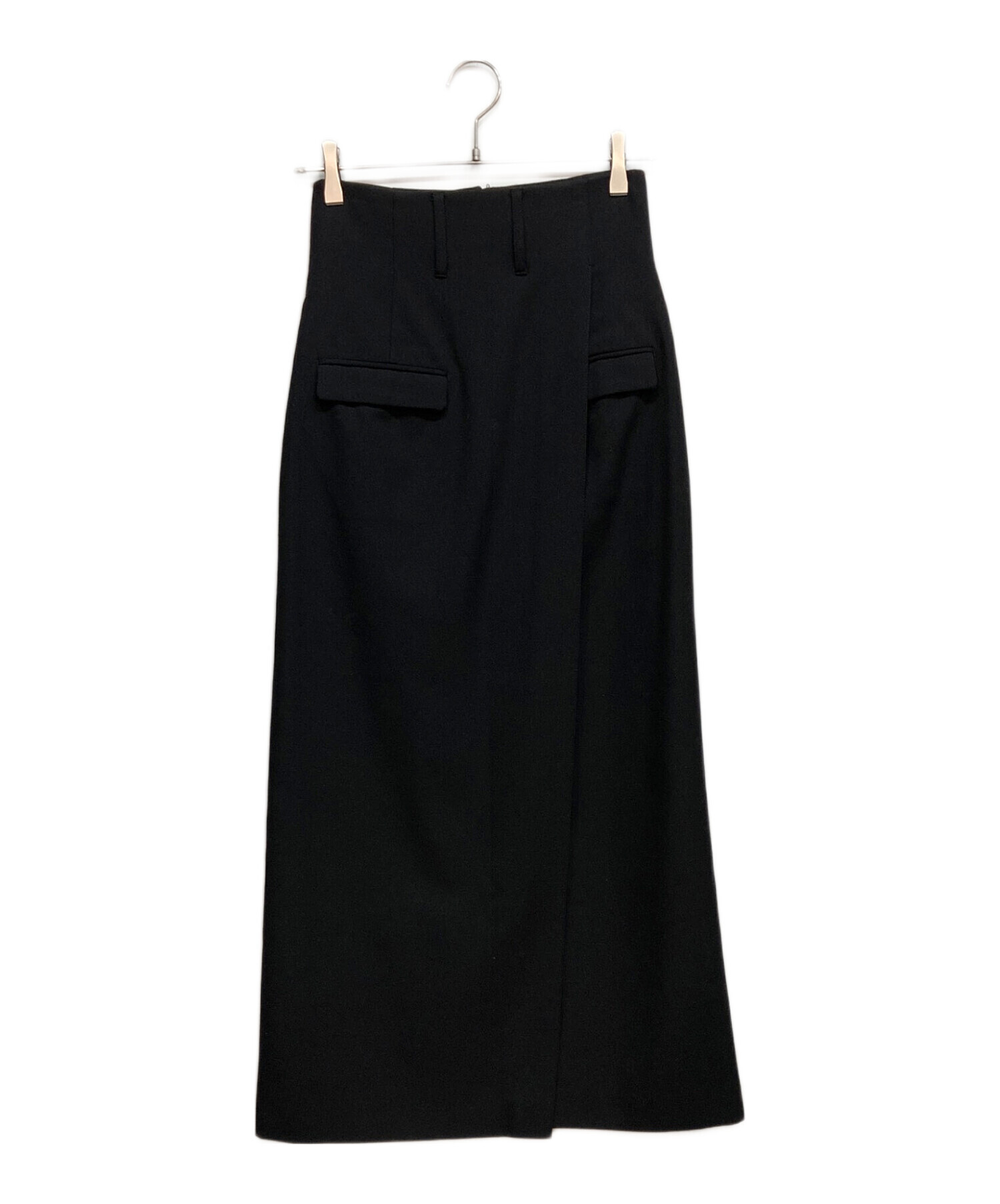 中古・古着通販】ELIN (エリン) ロング タイトスカート ブラック 