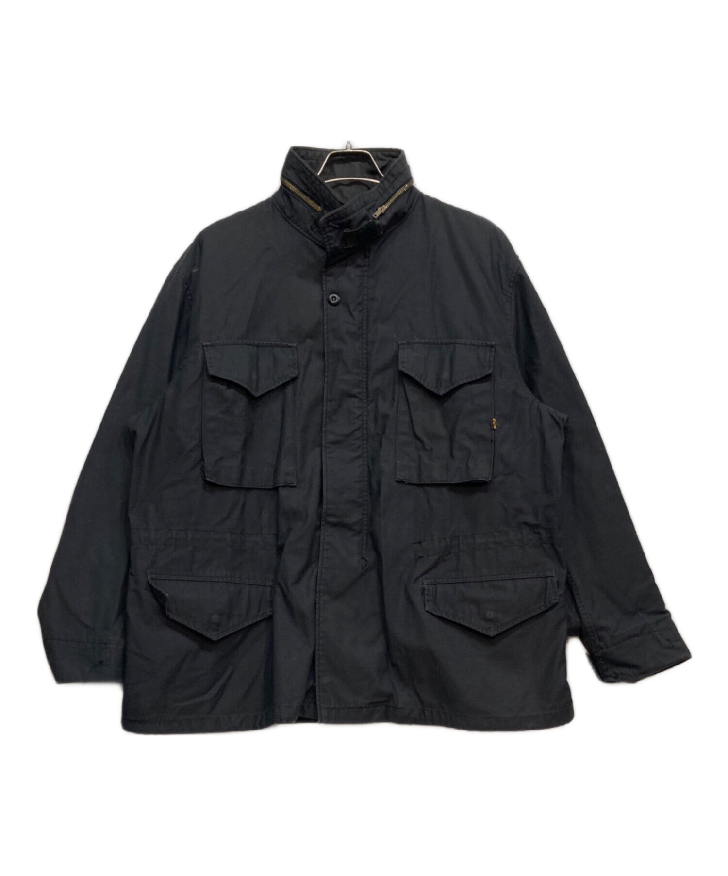 中古・古着通販】ALPHA (アルファ) M65 フィールドジャケット ブラック