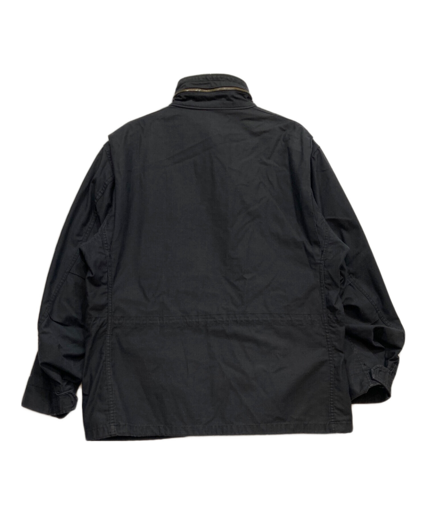 中古・古着通販】ALPHA (アルファ) M65 フィールドジャケット ブラック 