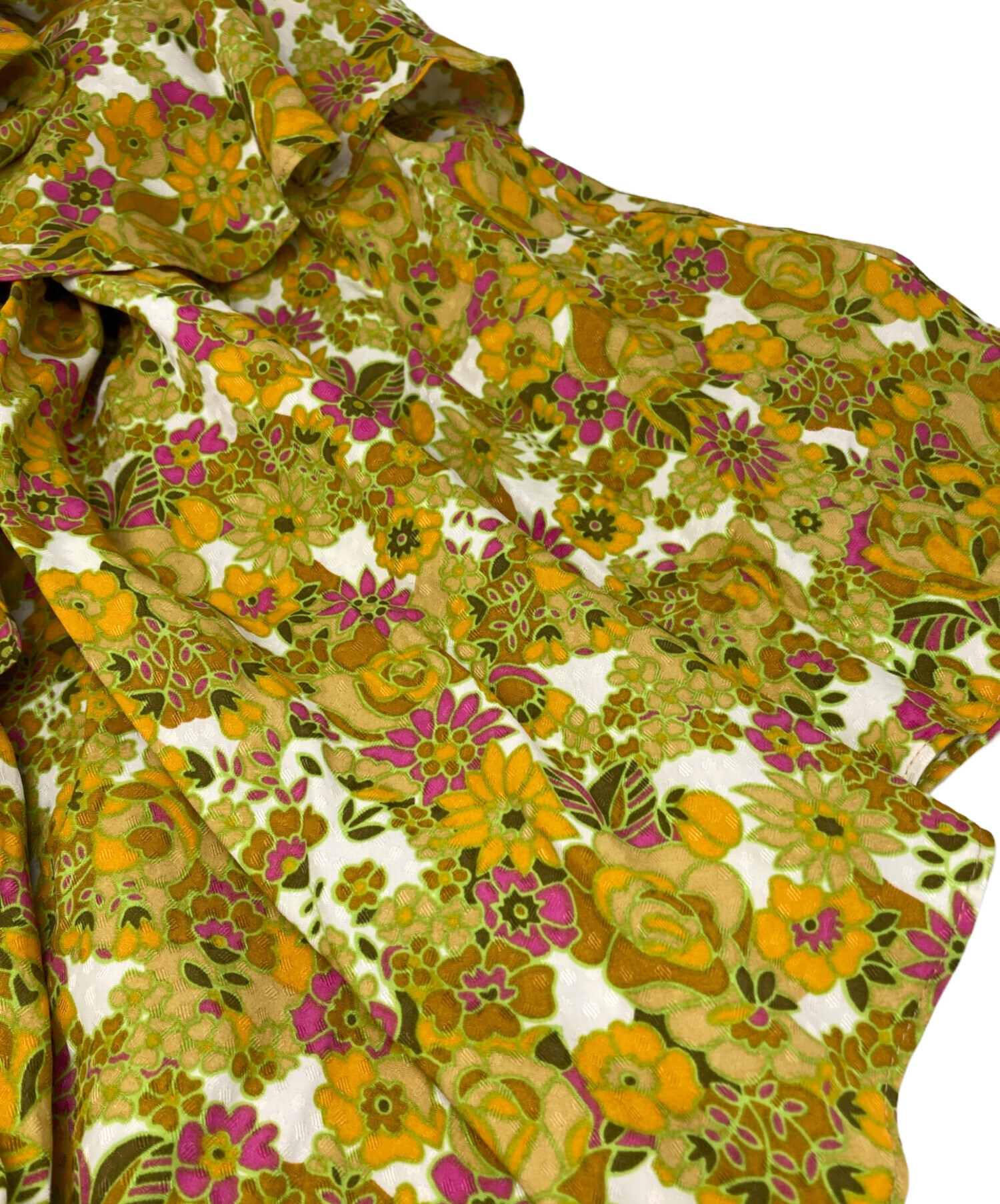 中古・古着通販】ted baker (テッドベーカー) 花柄スカート イエロー 