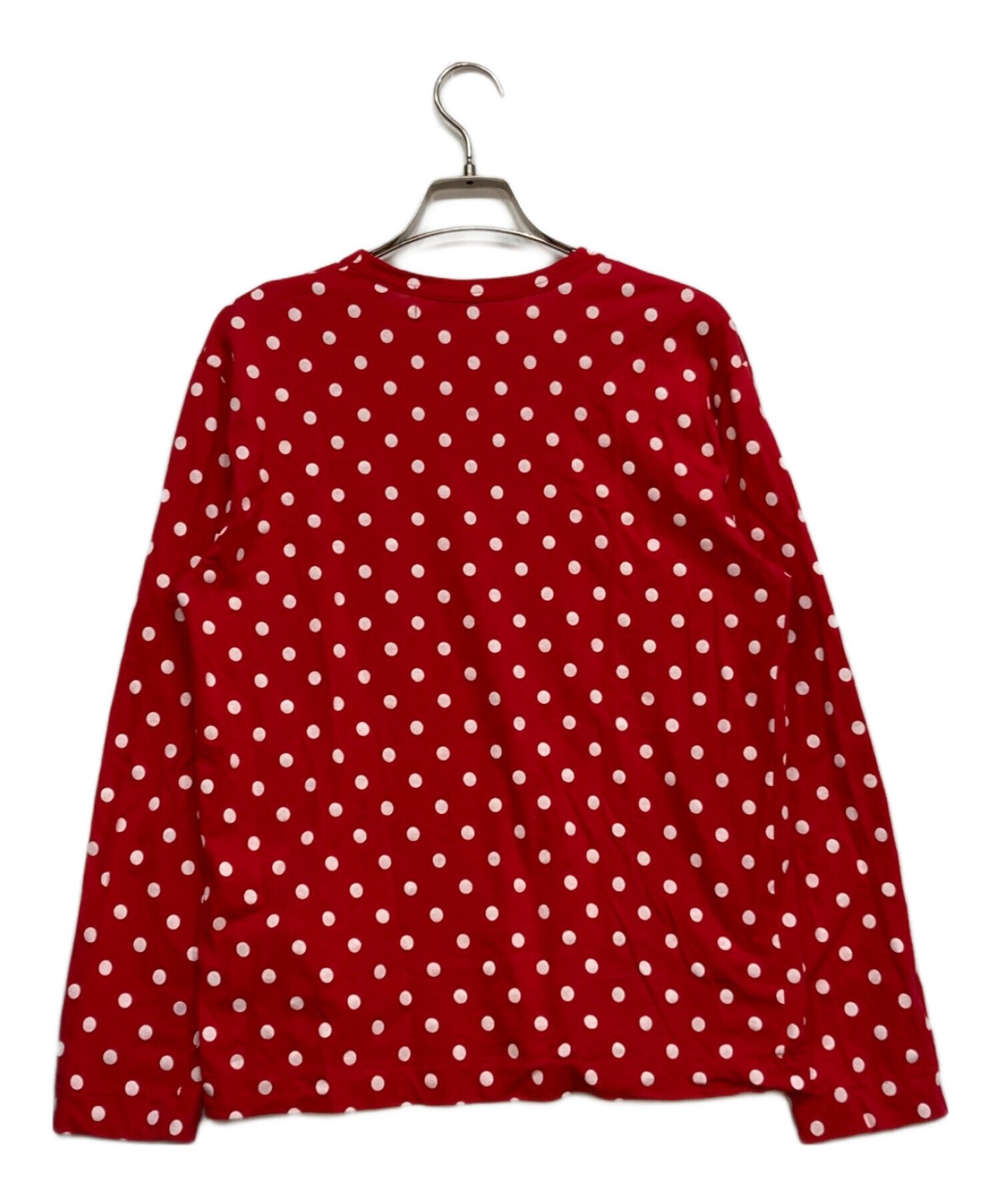 tricot COMME des GARCONS Tシャツ・カットソー L 赤 【古着】【中古】【送料無料】 COMME des GARCONS SHIRT（コムデギャルソンシャツ）Tシャツ