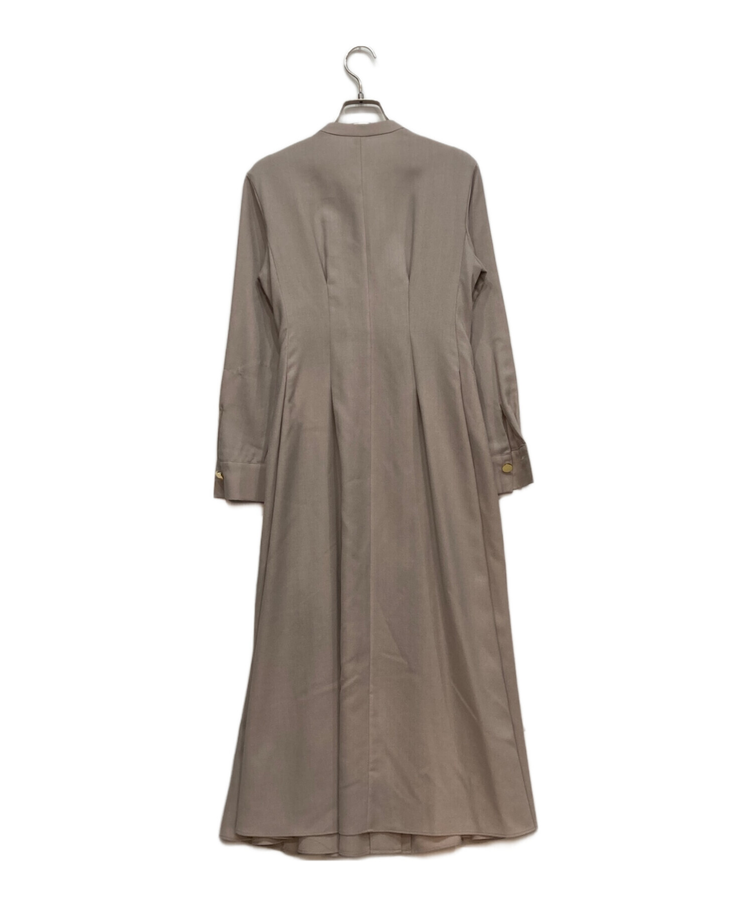 中古・古着通販】ANAYI (アナイ) ウール ジョーゼット フロントタック 