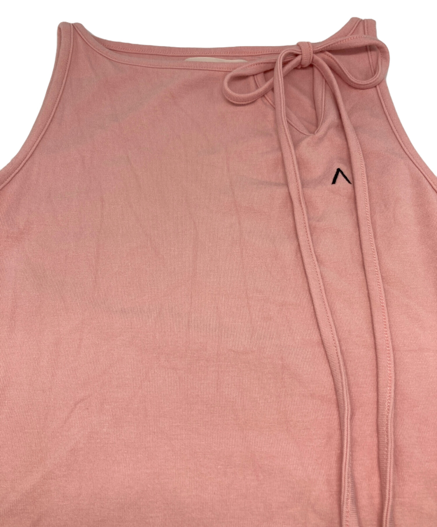 トップス ANDMARY Ellie ribbon tops 中古・古着通販】ANDMARY (アンドマリー) Ellie ribbon tops ピンク