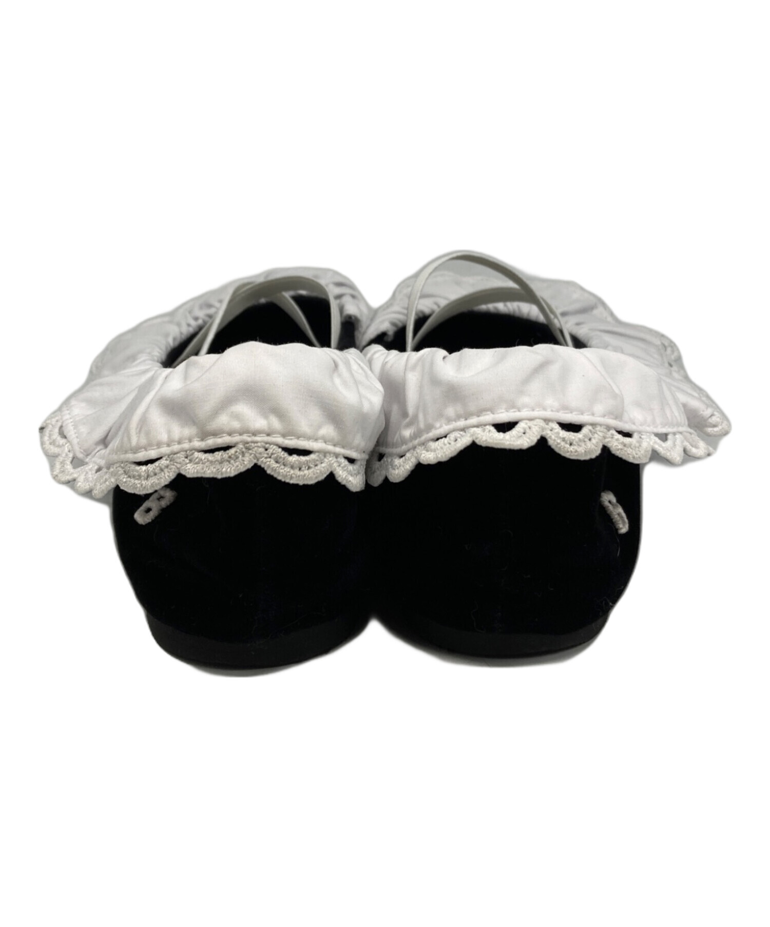 中古・古着通販】Bibiy. (ビビィ) B. LACE BALLERINAS ブラック サイズ