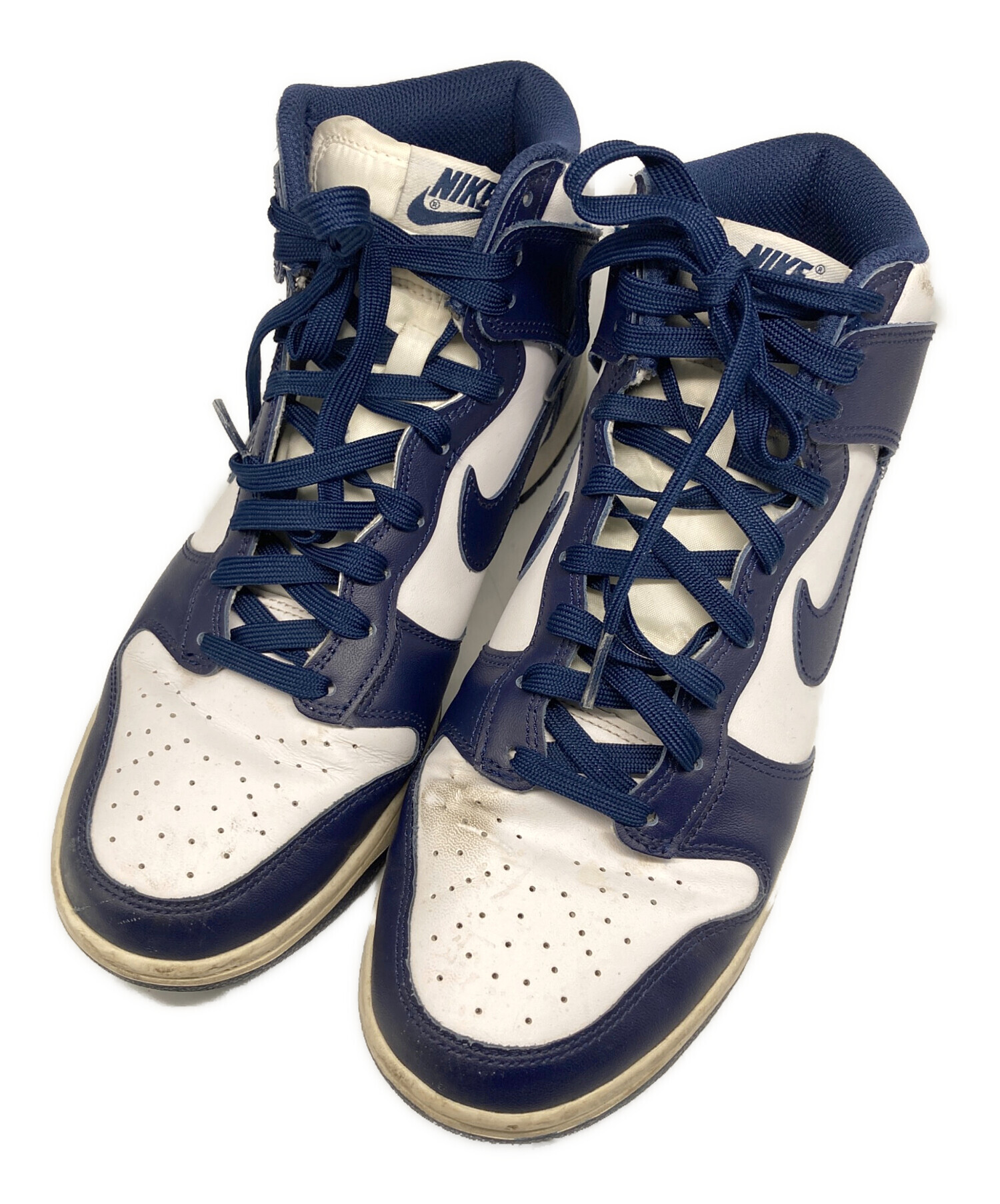 中古・古着通販】NIKE (ナイキ) Dunk High Retro ホワイト×ブルー 