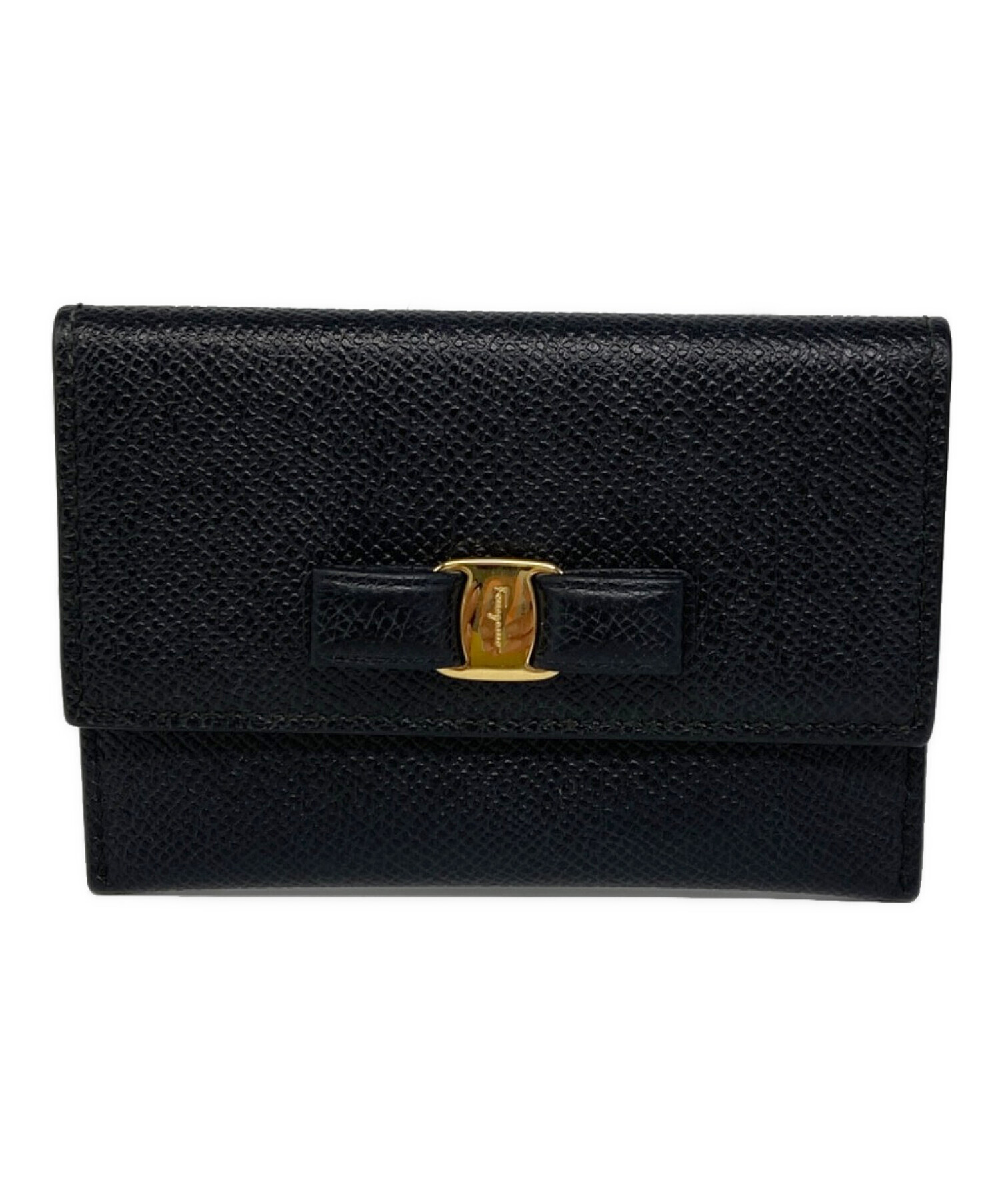 Salvatore Ferragamo 財布・ケース  黒 【古着】【中古】【送料無料】 中古・古着通販】Salvatore Ferragamo (サルヴァトーレ フェラガモ) 3