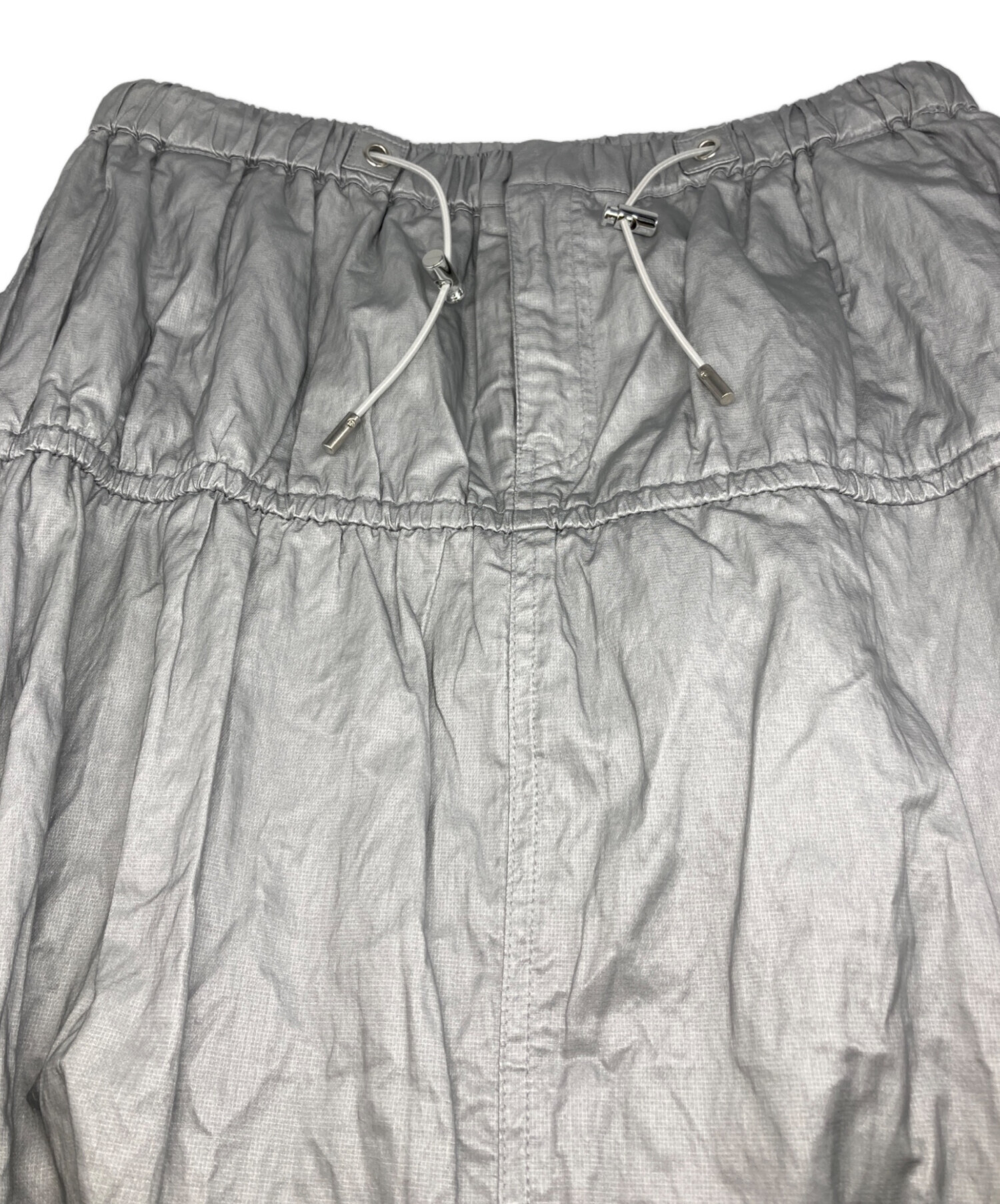 中古・古着通販】Ameri (アメリ) MANY WAY SUSPENDER SKIRT グレー 