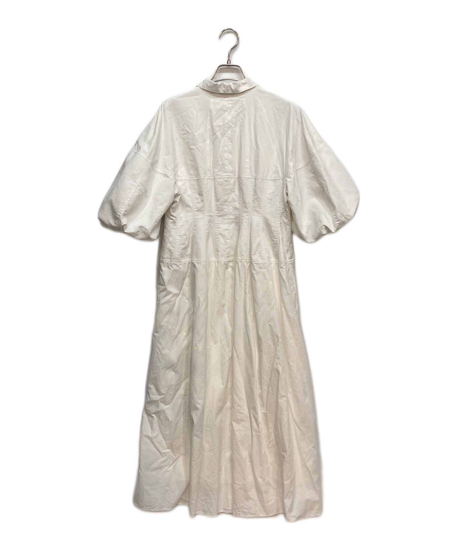 中古・古着通販】CLANE (クラネ) WAIST DESIGN VOLUME ONEPIECE