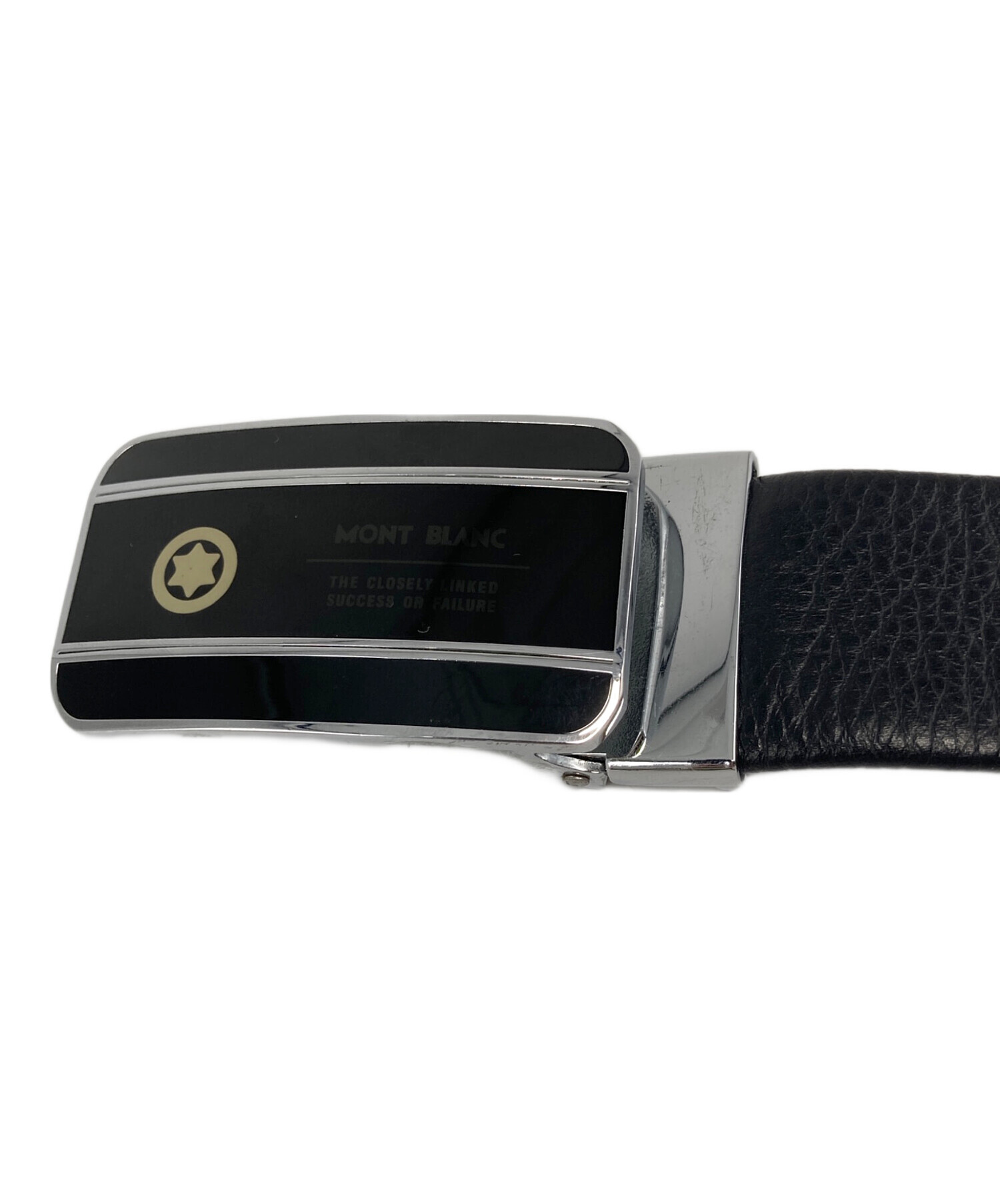 中古・古着通販】MONTBLANC (モンブラン) ベルト ブラック サイズ 中古・古着通販】MONTBLANC (モンブラン) ベルト ブラック サイズ