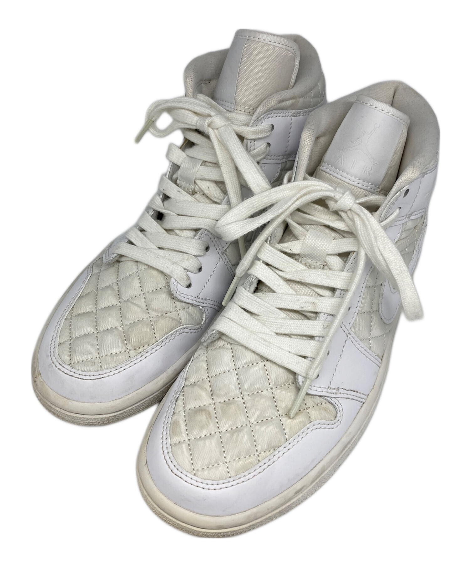 中古・古着通販】NIKE (ナイキ) Jordan 1 Mid ホワイト サイズ:24.5cm 