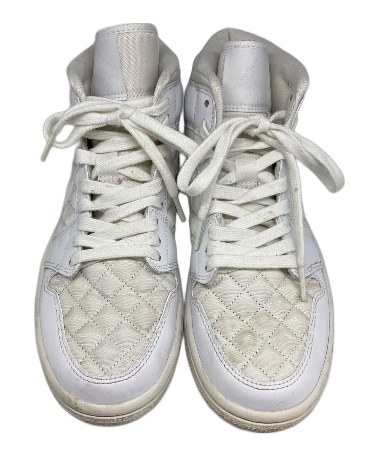 中古・古着通販】NIKE (ナイキ) Jordan 1 Mid ホワイト サイズ:24.5cm 