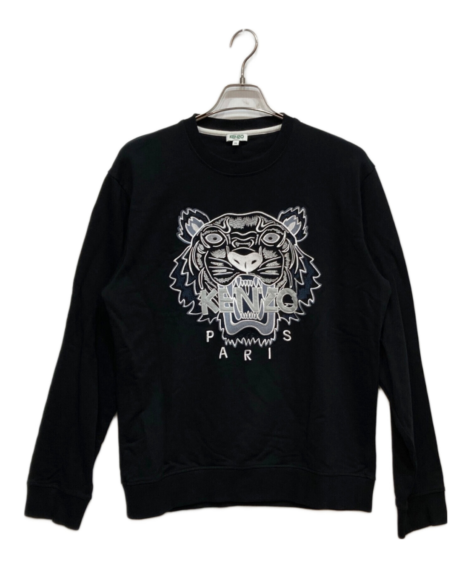 中古・古着通販】KENZO (ケンゾー) TIGER SWEATSHIRTS ブラック サイズ 