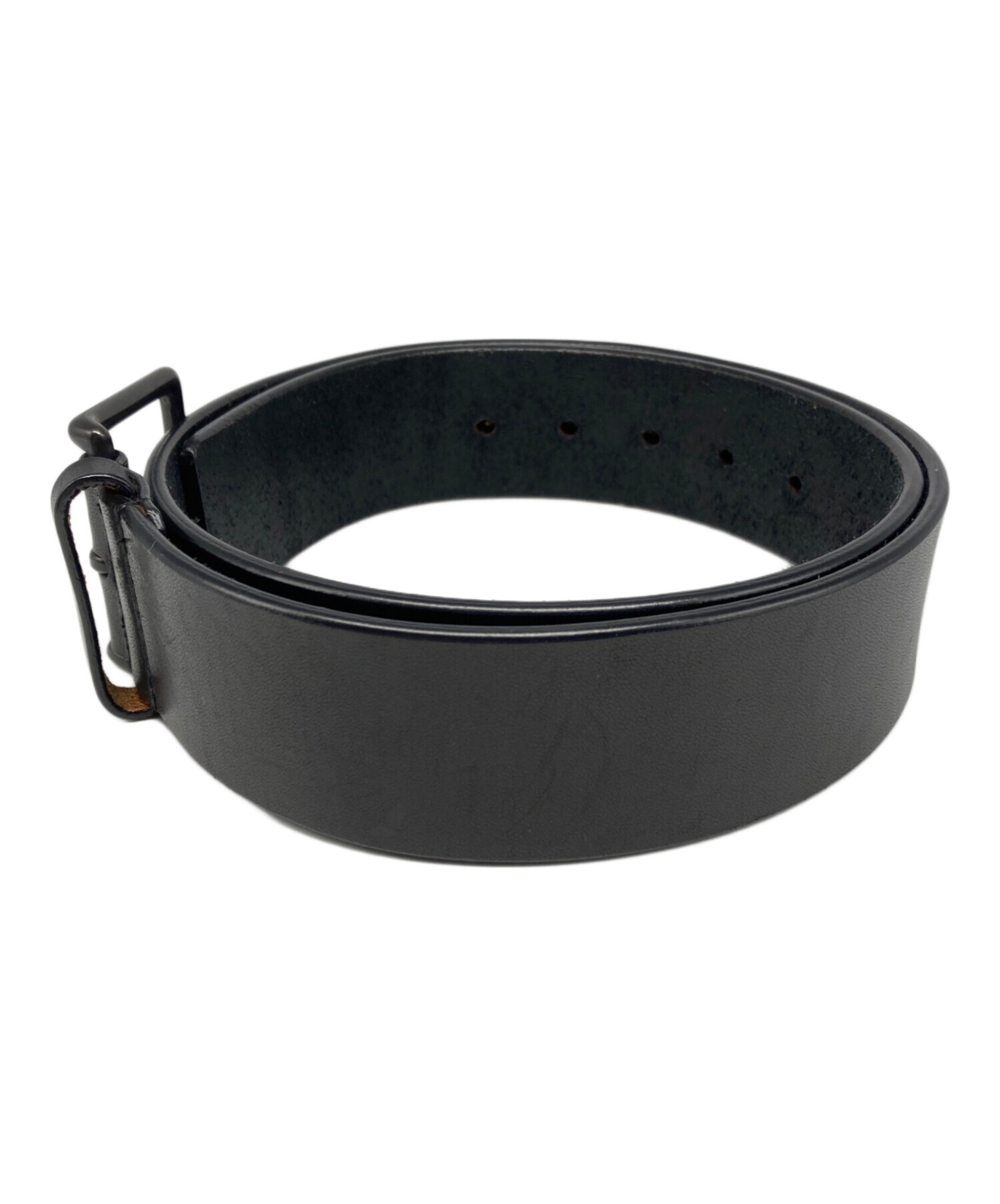 Yohji Yamamoto Pour Homme ヨウジヤマモトプールオム ベルト  スタッズ/レザー    ブラック ユニセックス / 240001195449 中古・古着通販】Yohji Yamamoto pour homme (ヨウジヤマモト