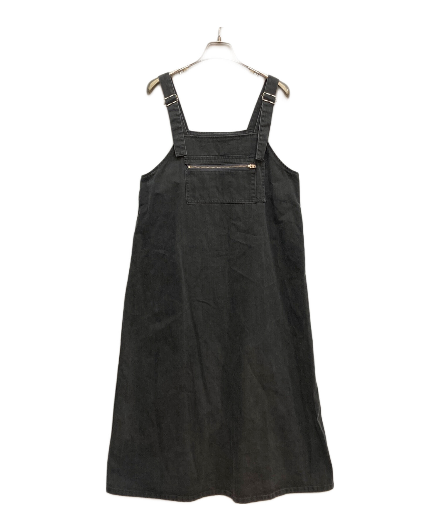 DANTON オーバーオールスカート 中古・古着通販】DANTON (ダントン) OVERALLS SKIRT オーバーオール