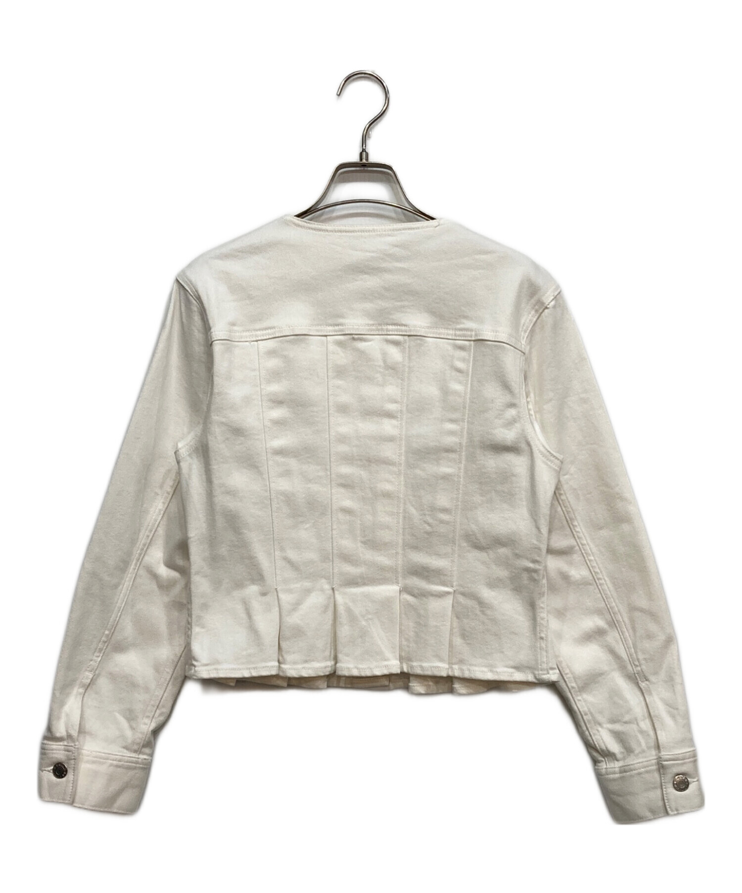 中古・古着通販】ANAYI (アナイ) ストレッチデニムノーカラー