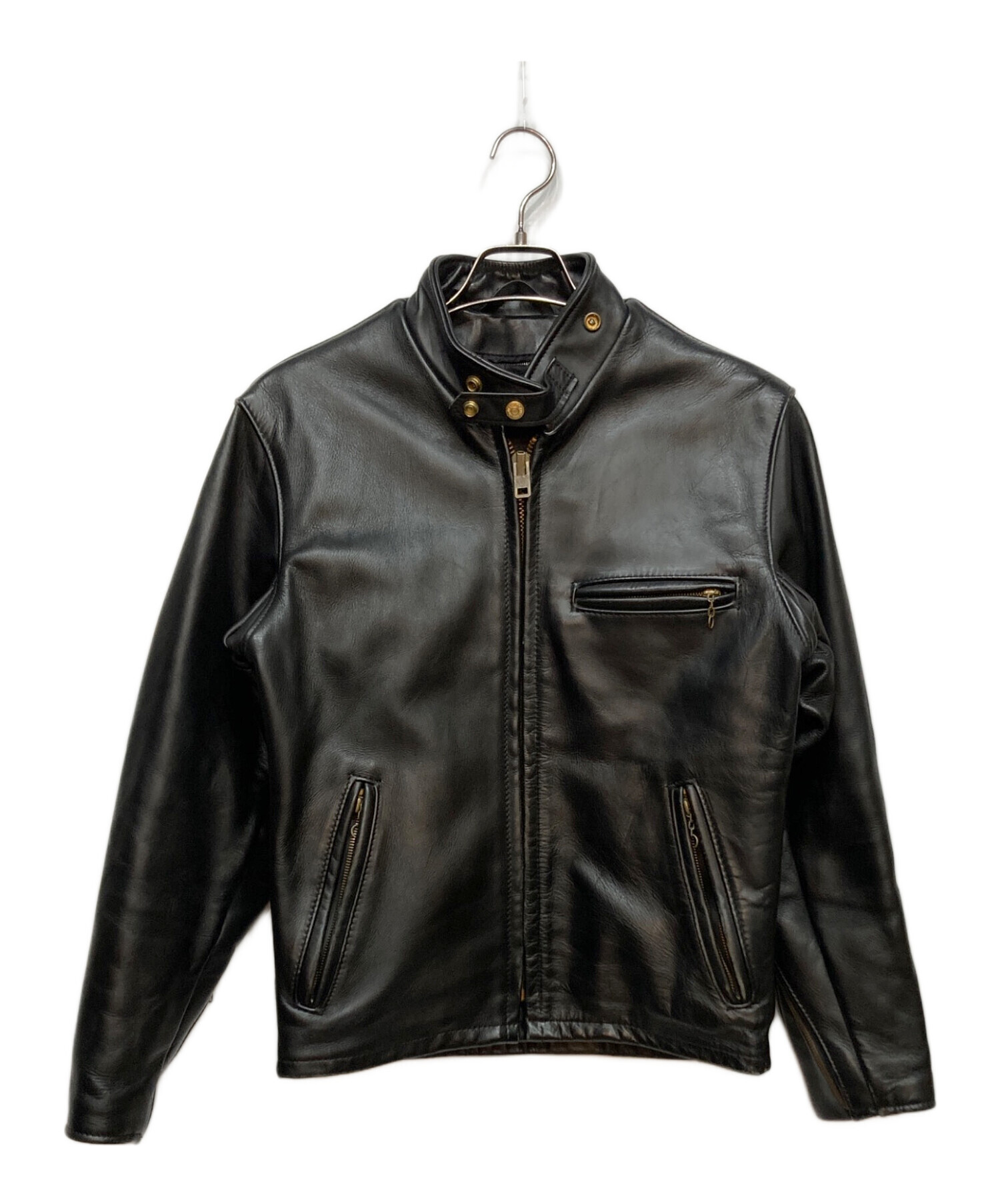 中古・古着通販】Schott (ショット) ボアライナー付 レザーシングル