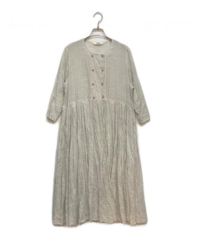 コットンハウスアヤ　麻　ワンピース　タグ付き新品 中古・古着通販】Cotton House Aya (コットンハウス アヤ) ワンピース