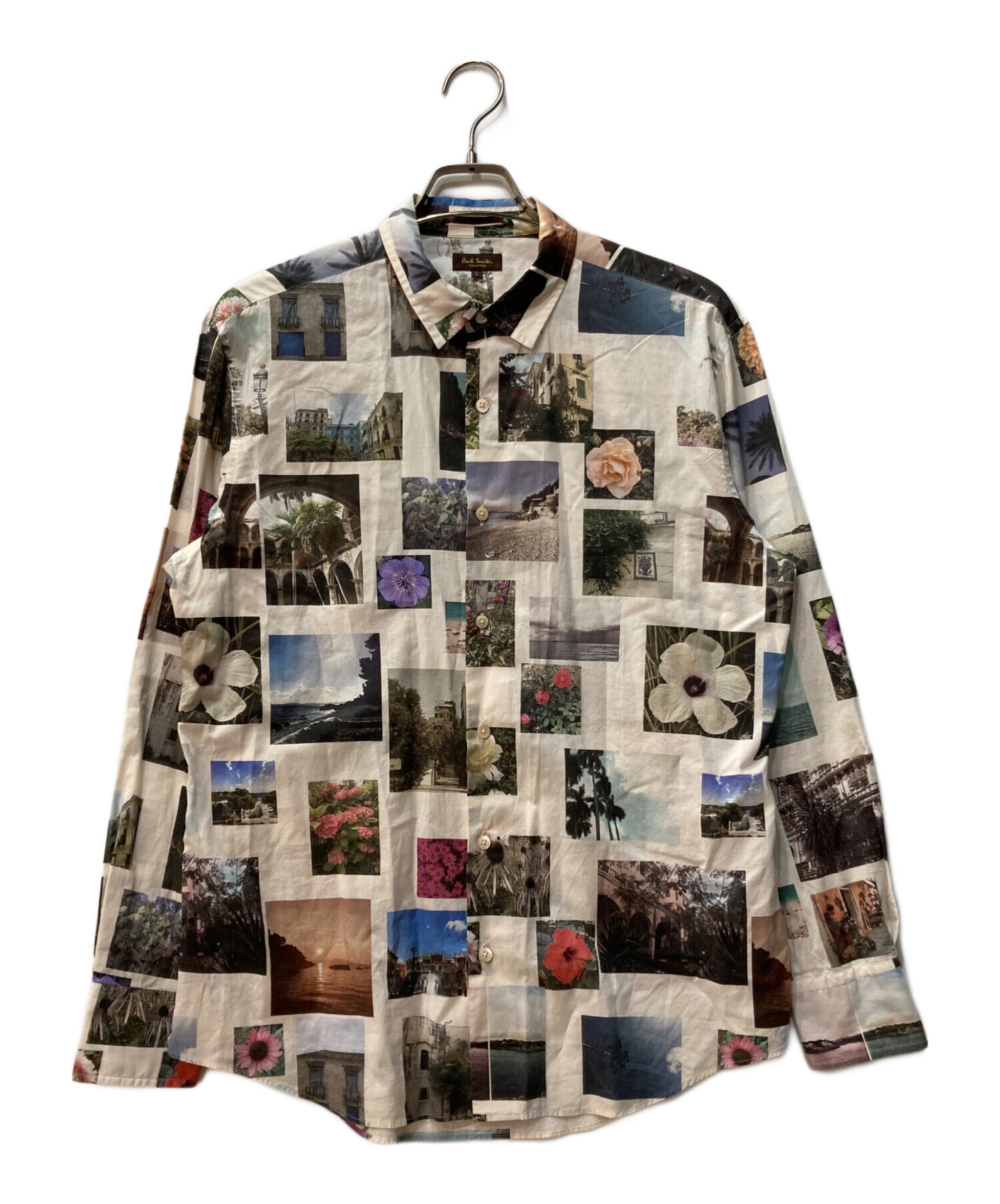 中古・古着通販】PAUL SMITH (ポールスミス) フォトプリントシャツ