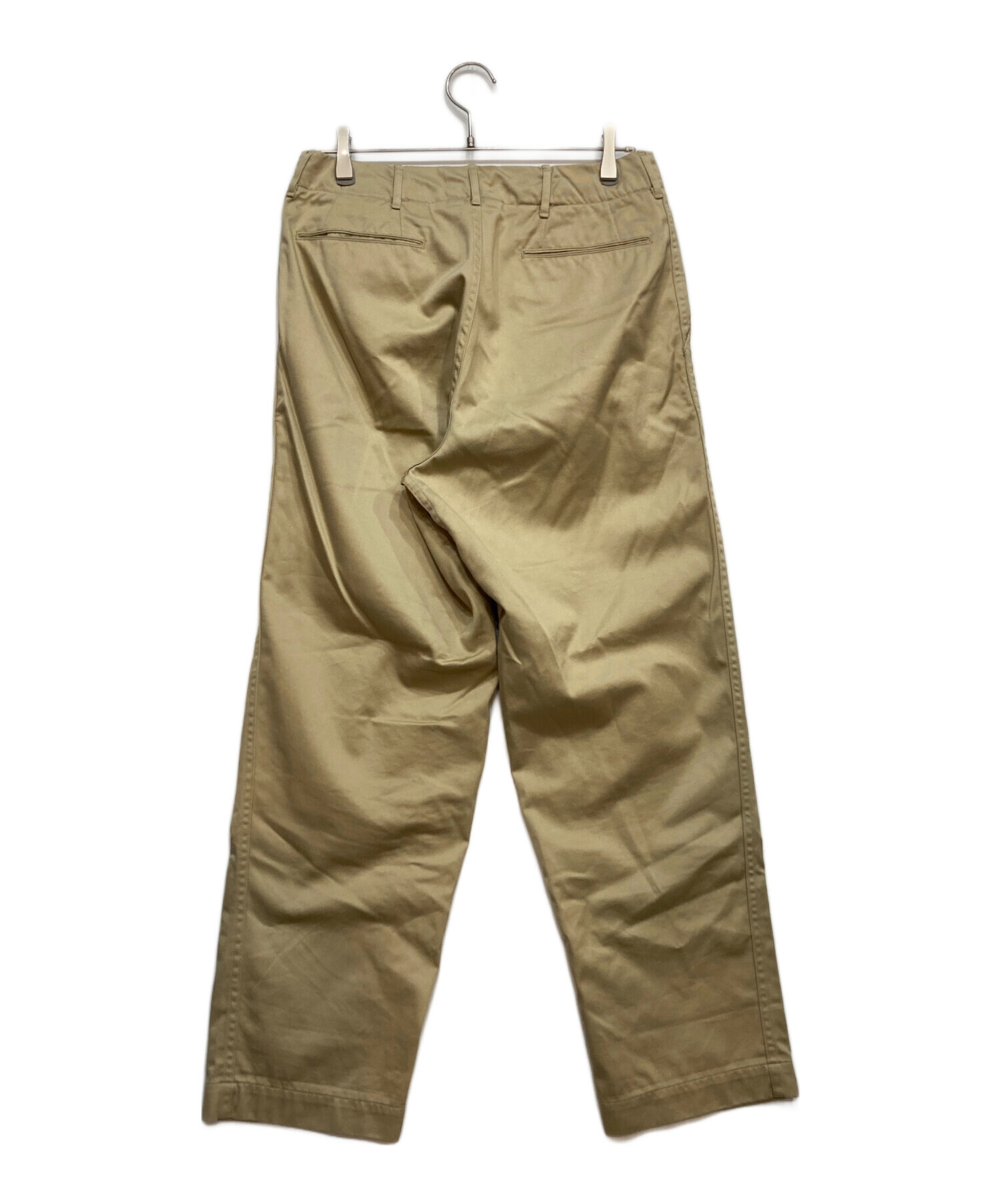 【半額以下】nanamica新品タグ付き ベージュ チノパン 中古・古着通販】nanamica (ナナミカ) Wide Chino Pants ベージュ