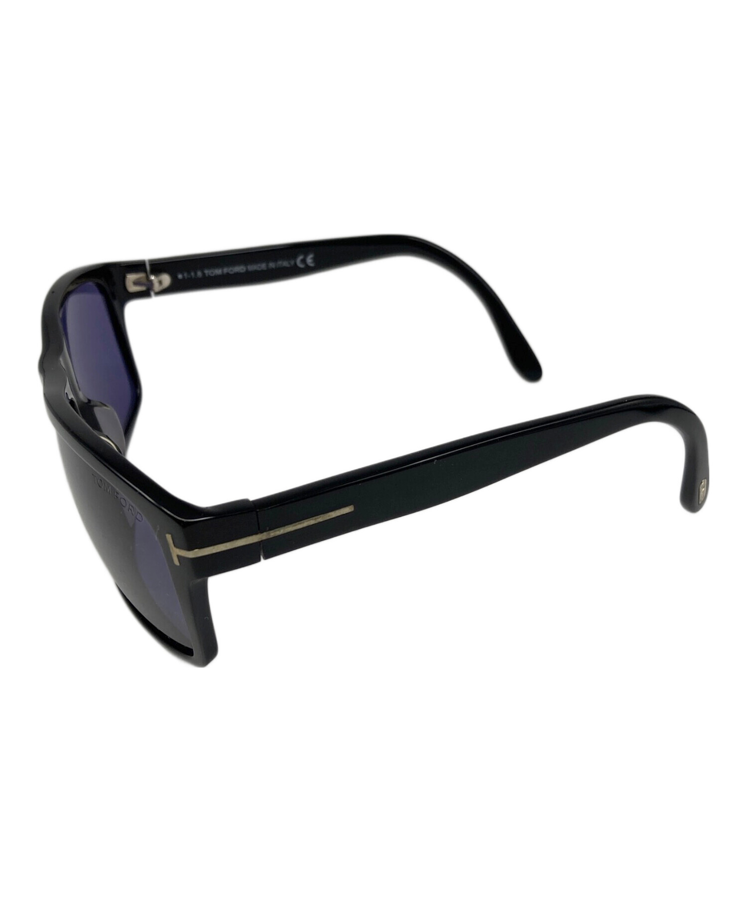 トムフォード サングラス クリアブラック 中古・古着通販】TOM FORD (トムフォード) サングラス ブラック サイズ