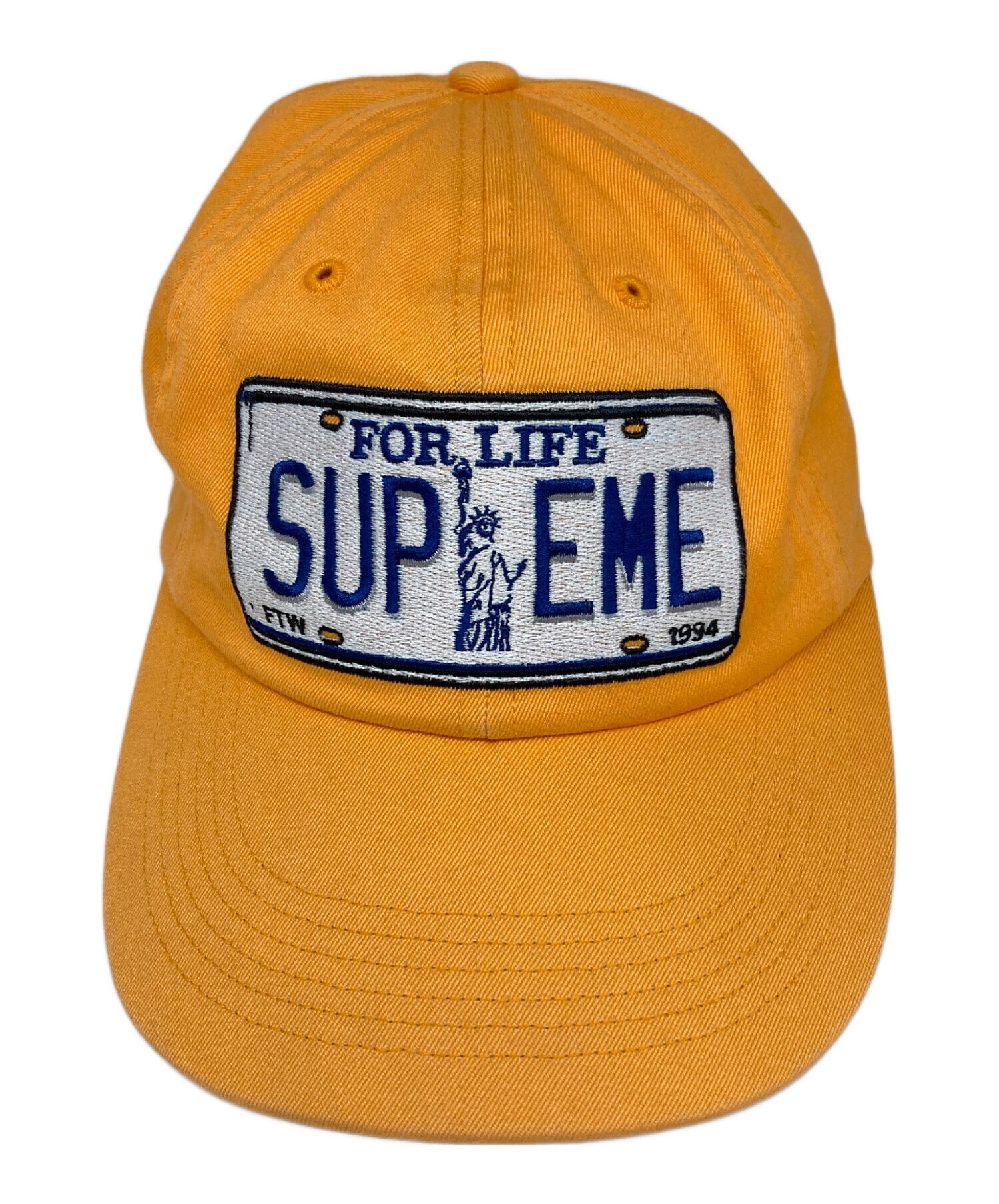 中古・古着通販】SUPREME (シュプリーム) License Plate 6 Panel Cap