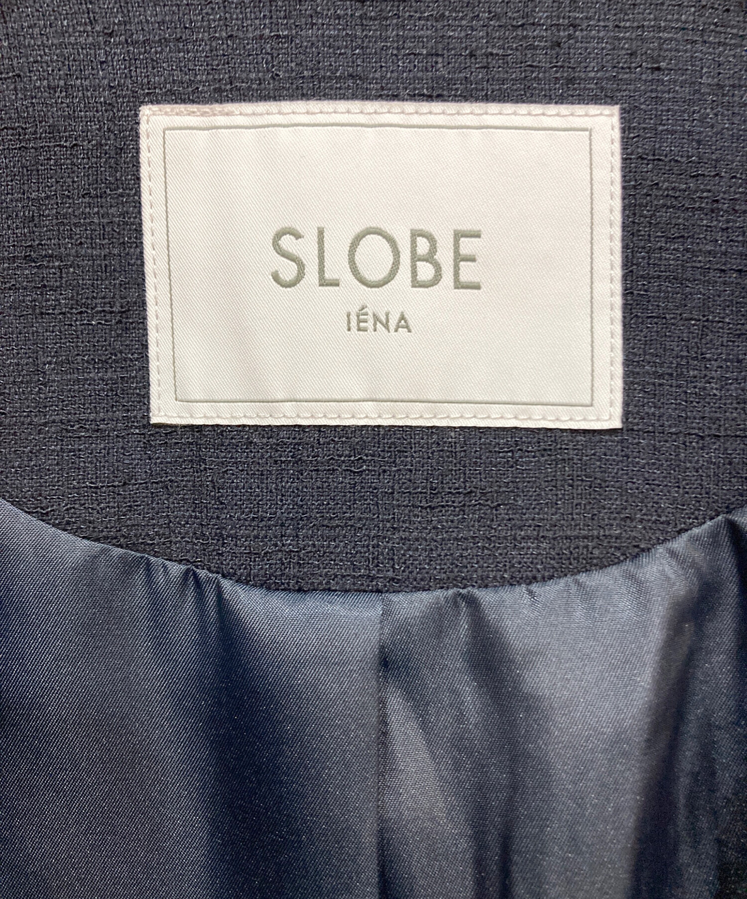中古・古着通販】SLOBE IENA (スローブ イエナ) ツイードVネック