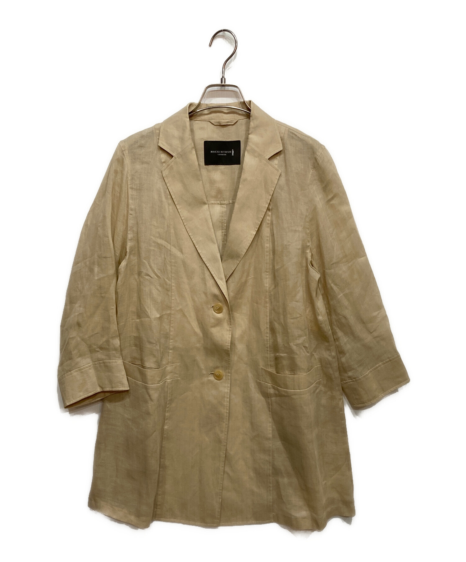 MACKINTOSH LONDON カーディガン M ベージュ 【古着】【中古】【送料無料】 MACKINTOSH LONDON ベージュカーディガン Mサイズ - メルカリ